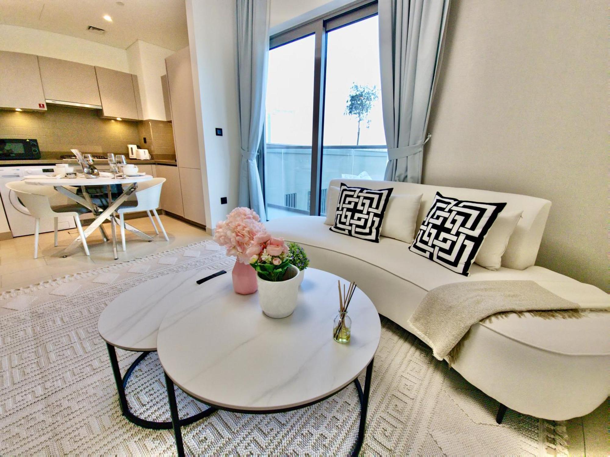 Dvr Luxurious 1br Retreat In Sobha Creek Vistas Reserve, Meydan Prime Location & Views