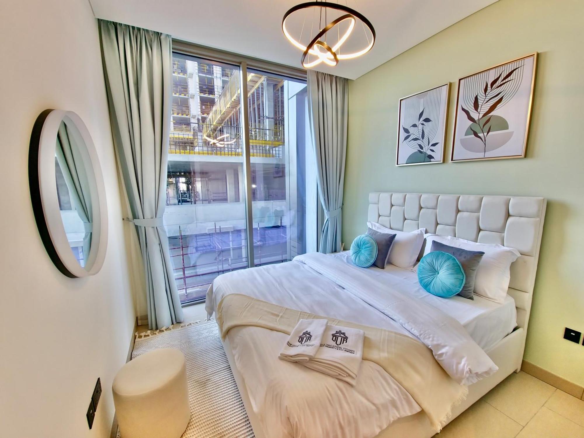 Dvr Luxurious 1br Retreat In Sobha Creek Vistas Reserve, Meydan Prime Location & Views