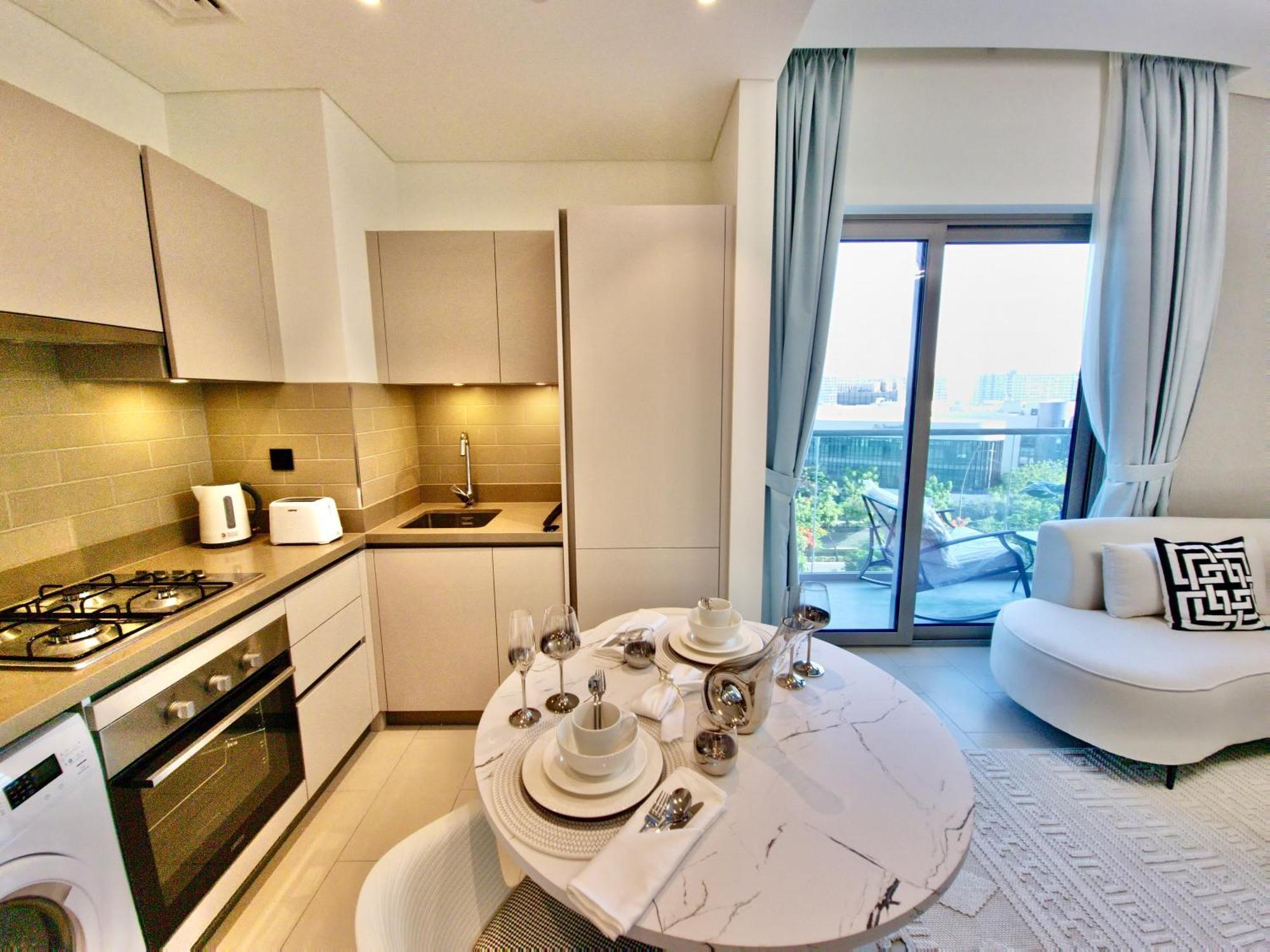 Dvr Luxurious 1br Retreat In Sobha Creek Vistas Reserve, Meydan Prime Location & Views * Dubai