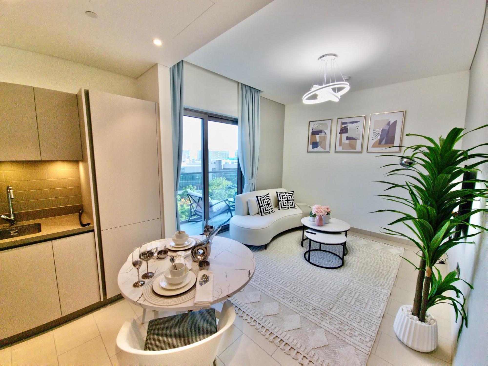 Apartment Dvr Luxurious 1br Retreat In Sobha Creek Vistas Reserve, Meydan Prime Location & Views Dubai