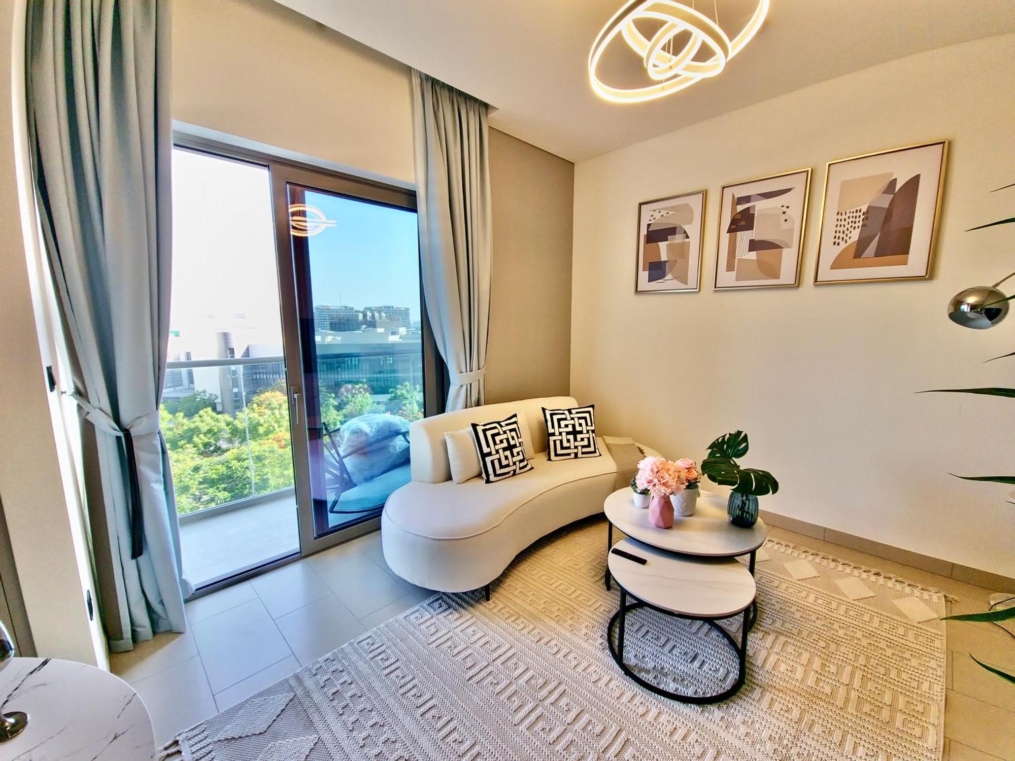 Dvr Luxurious 1br Retreat In Sobha Creek Vistas Reserve, Meydan Prime Location & Views Apartment