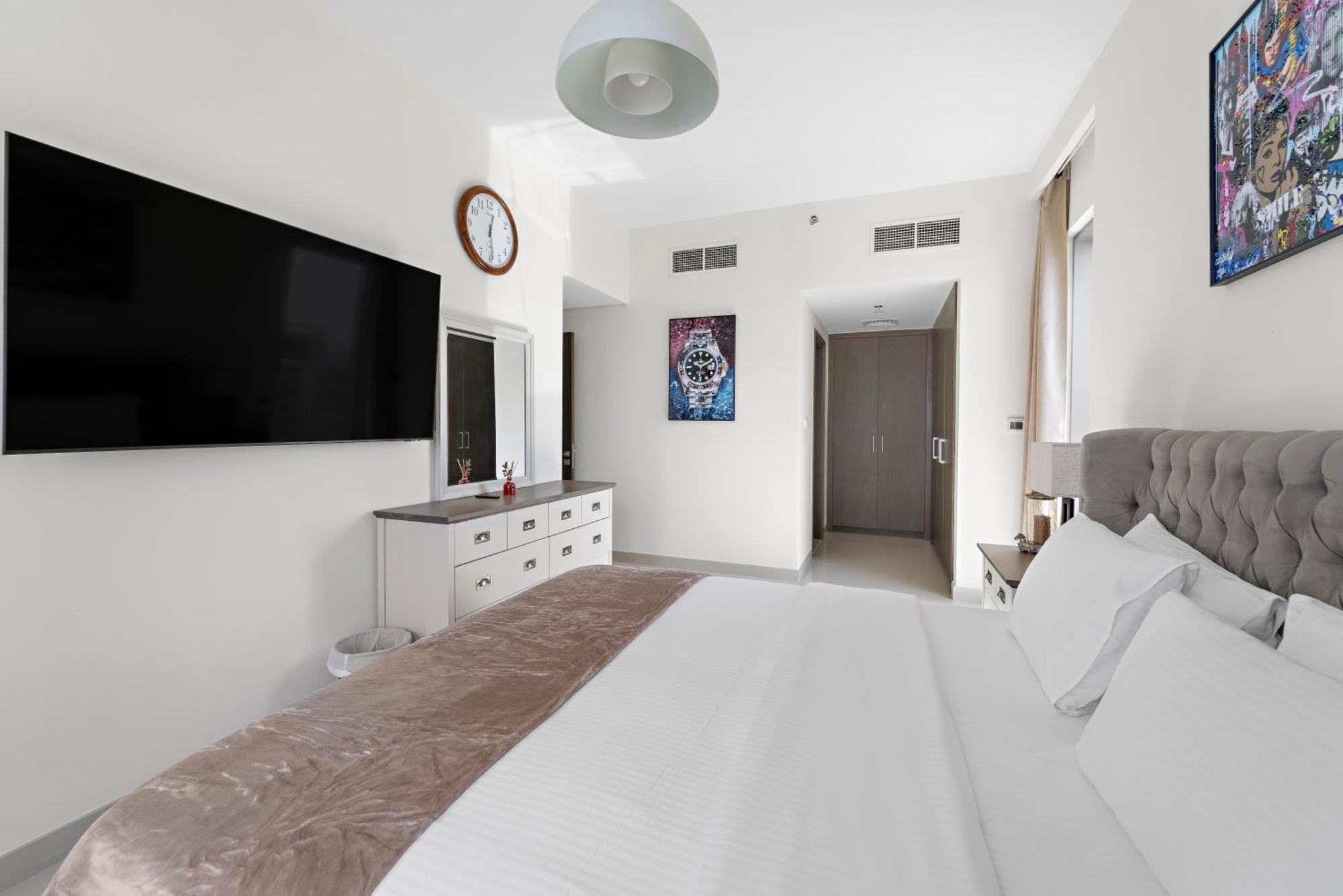 Casa de férias 2br Harbour Views T1, Creek View Dubai