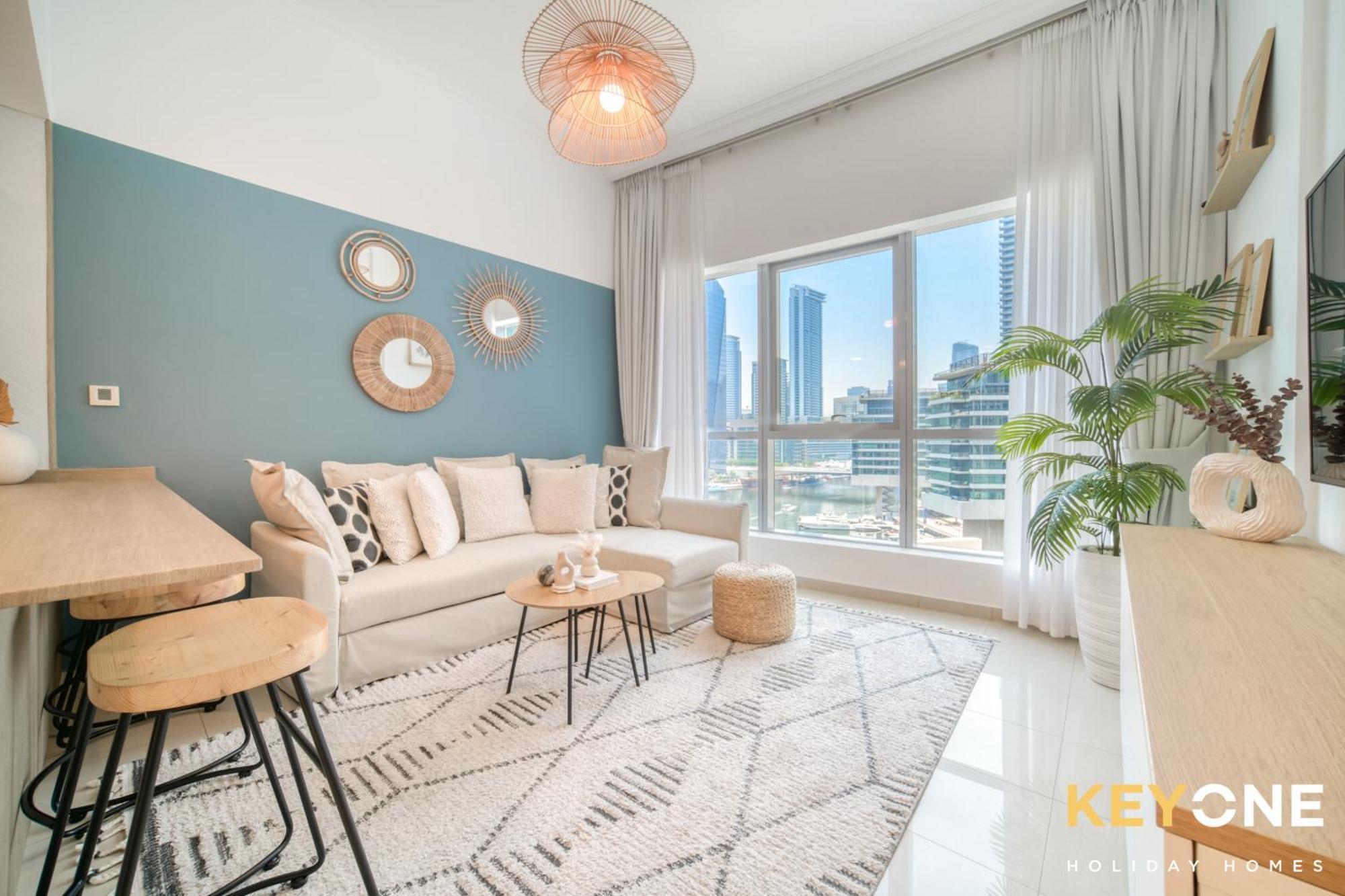 Modern One Bedroom With Stylish Touches Apartment Dubai