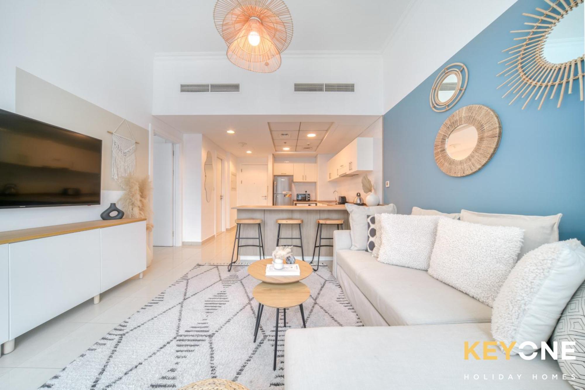 Modern One Bedroom With Stylish Touches Apartment *