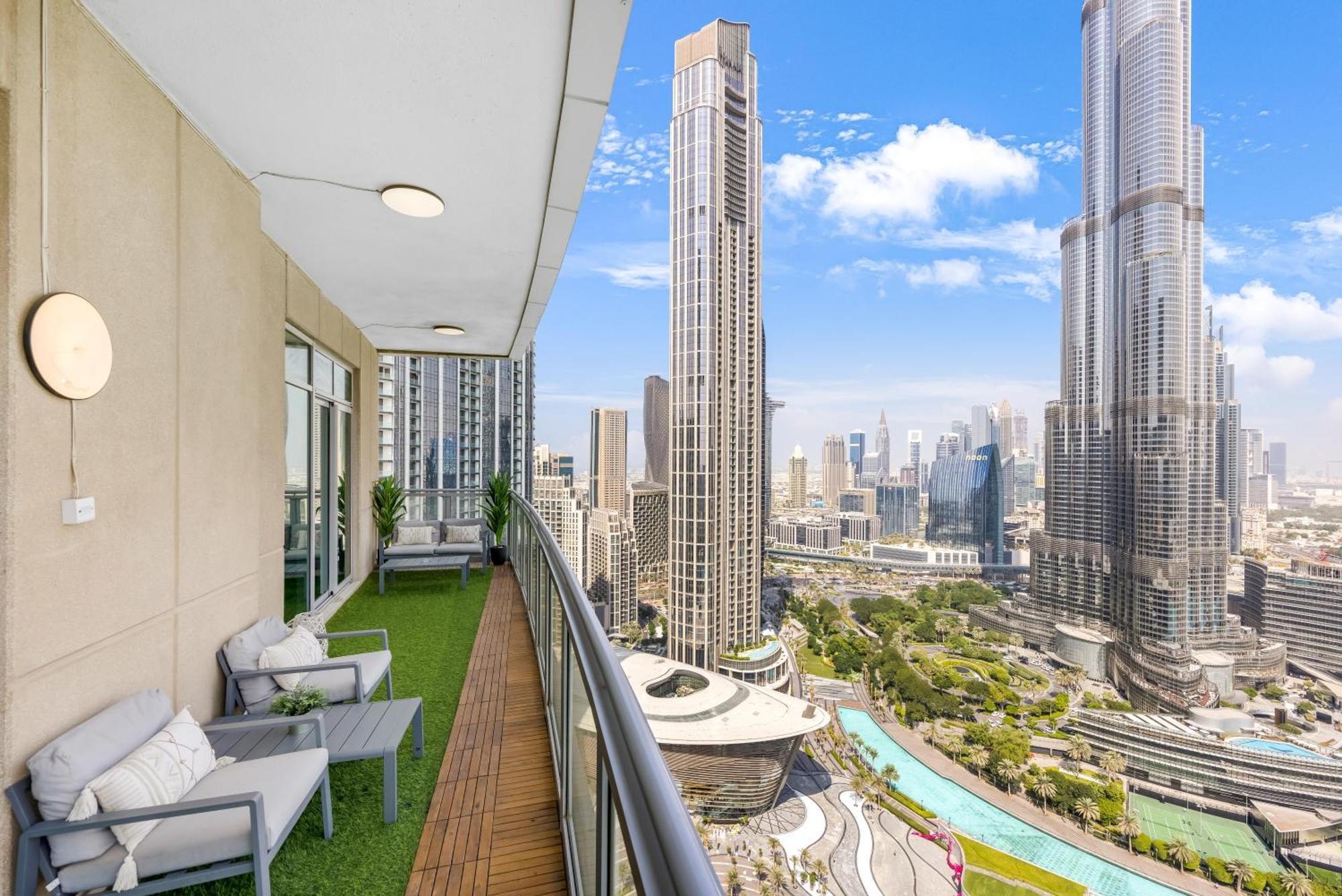 Apartment Durrani Homes - Alluring 5br Penthouse With Burj Khalifa And Fountain View Dubai
