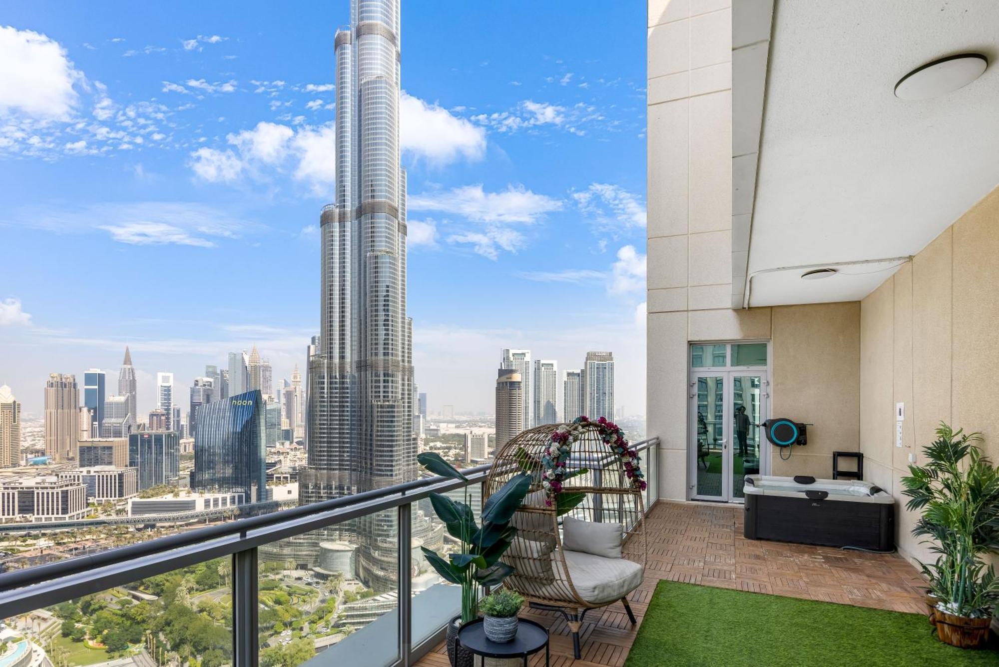 Durrani Homes - Alluring 5br Penthouse With Burj Khalifa And Fountain View Apartment *