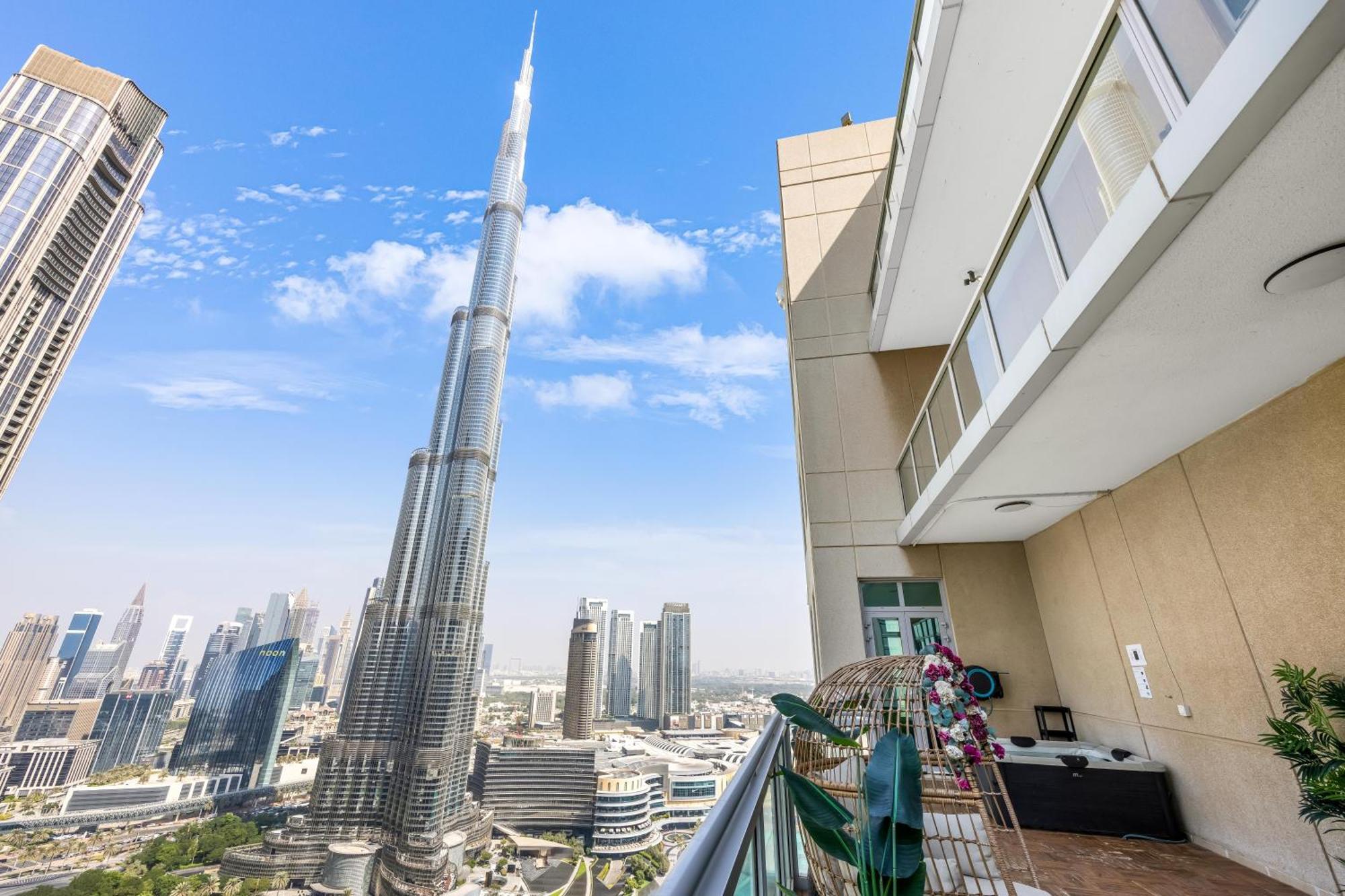 Apartment Durrani Homes - Alluring 5br Penthouse With Burj Khalifa And Fountain View