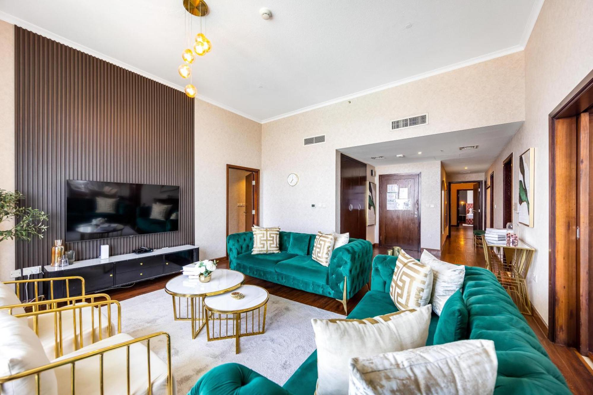 Durrani Homes - Alluring 5br Penthouse With Burj Khalifa And Fountain View *