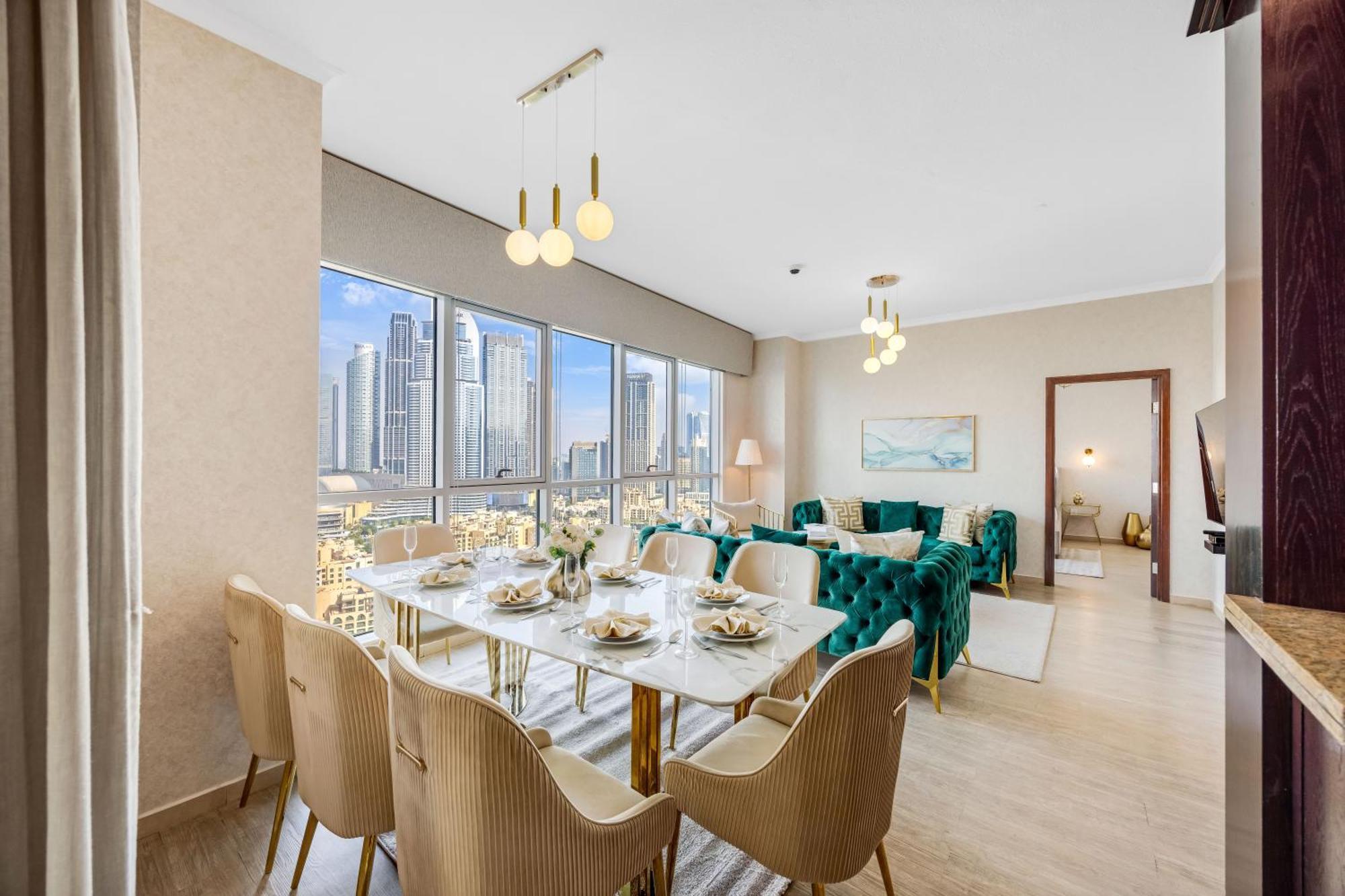 Durrani Homes - Grandiose 5br Besides Mall With Burjkhalifa And Fountain View Apartamento *