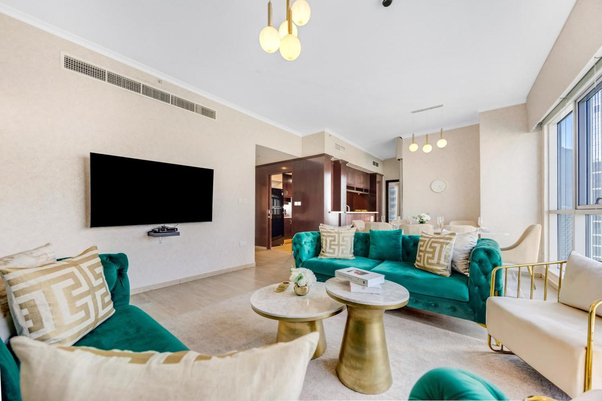 Durrani Homes - Grandiose 5br Besides Mall With Burjkhalifa And Fountain View * Dubai