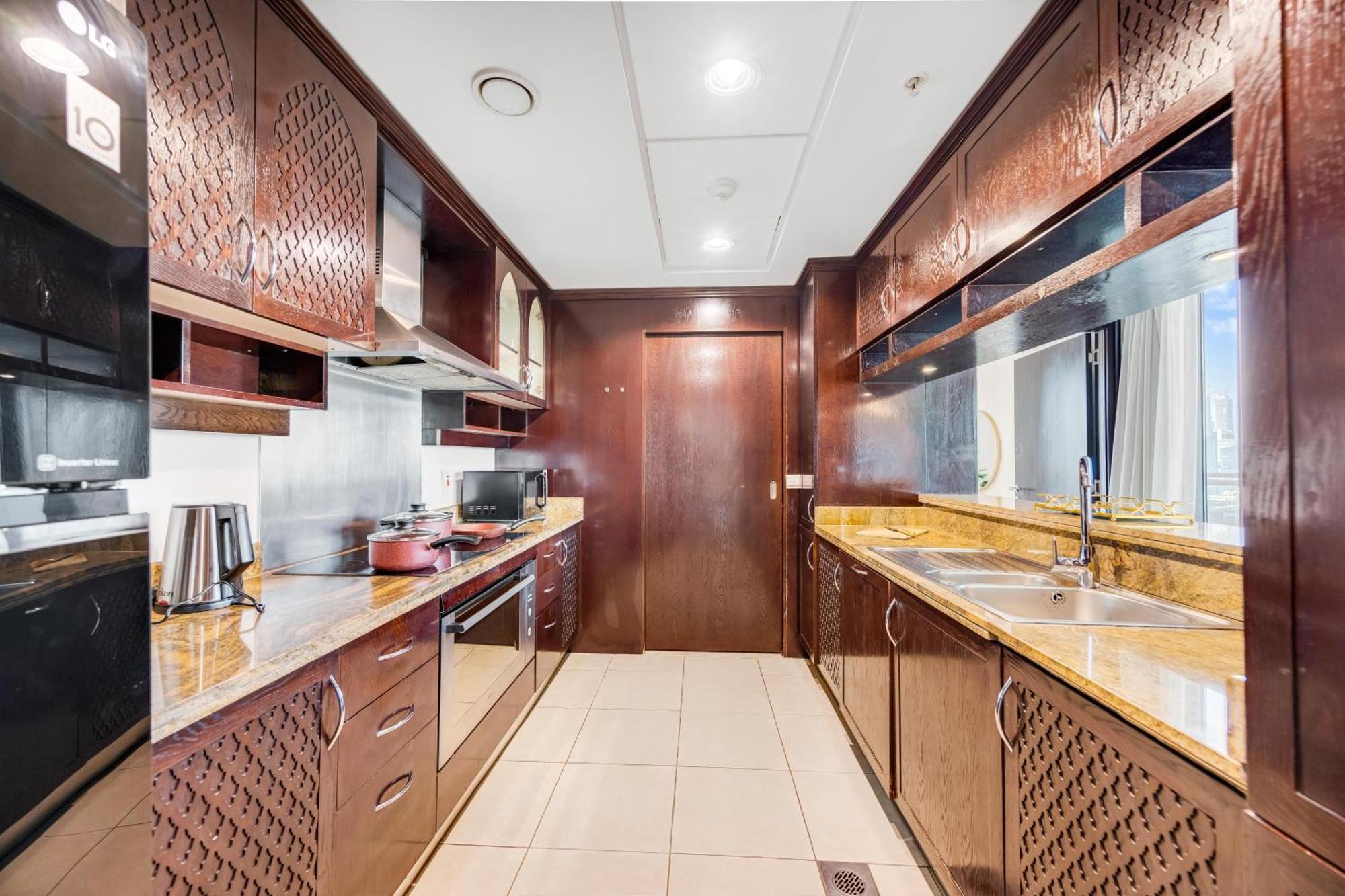 Apartamento Durrani Homes - Grandiose 5br Besides Mall With Burjkhalifa And Fountain View