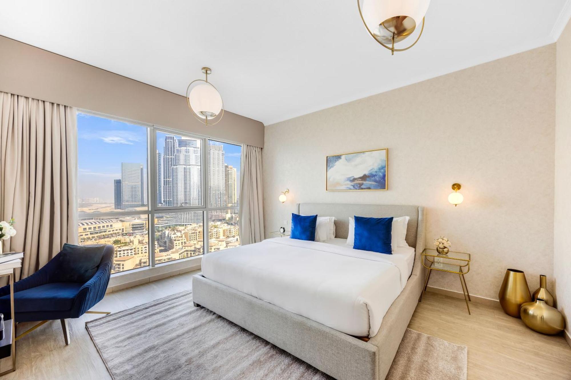 Durrani Homes - Grandiose 5br Besides Mall With Burjkhalifa And Fountain View Apartamento *