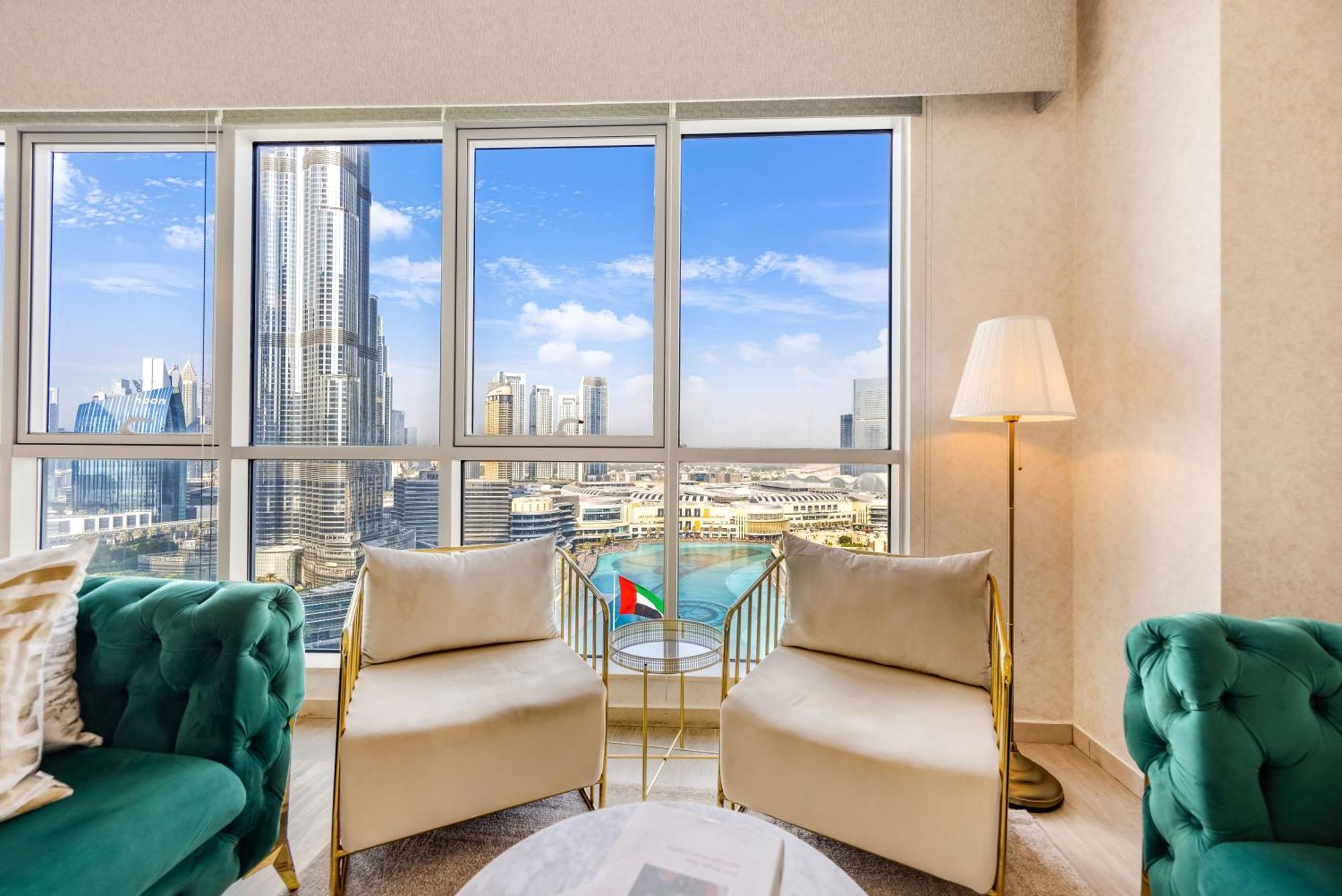 Durrani Homes - Grandiose 5br Besides Mall With Burjkhalifa And Fountain View Dubai
