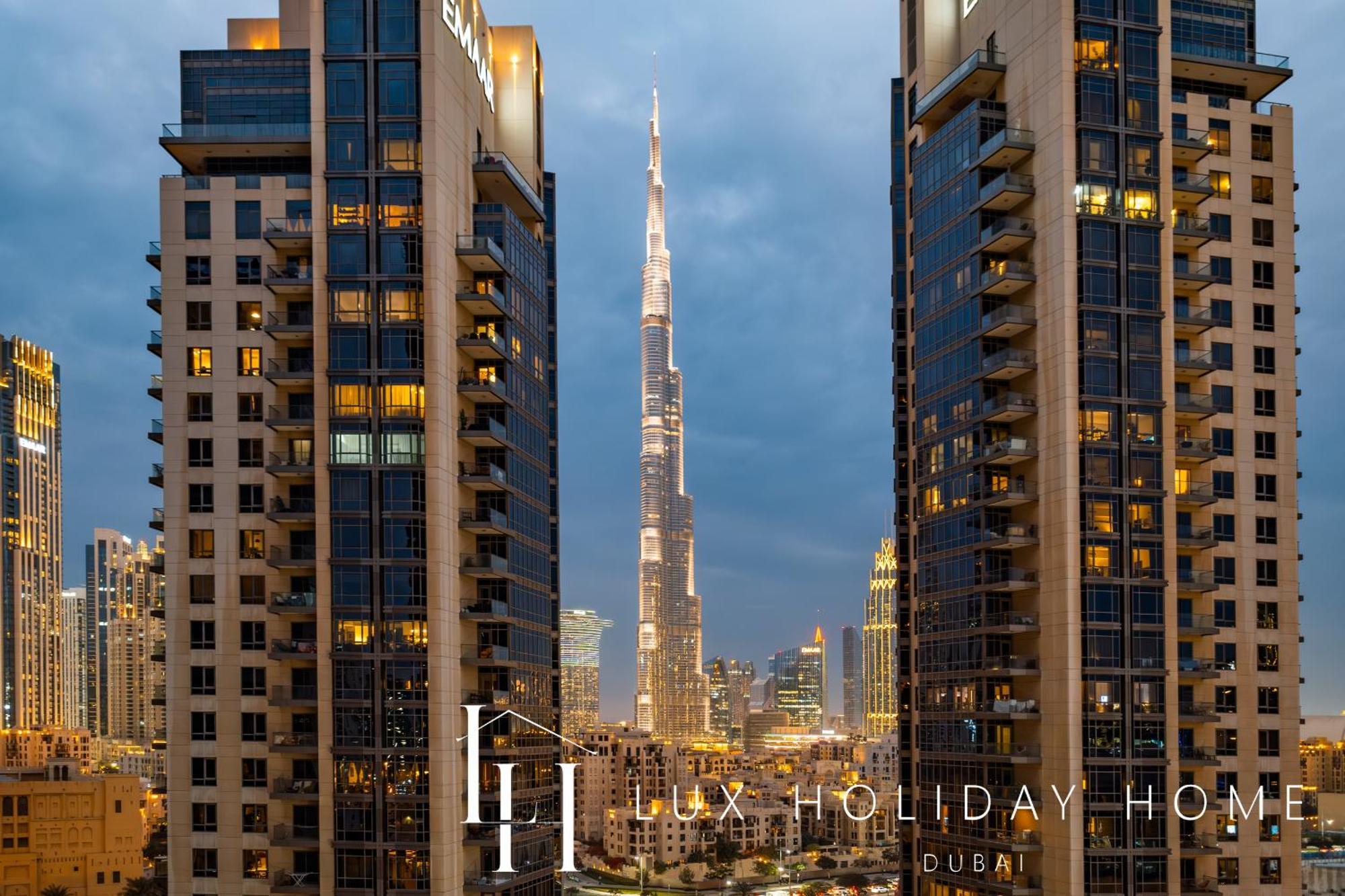 Lux The Burj Khalifa Downtown View Apartment