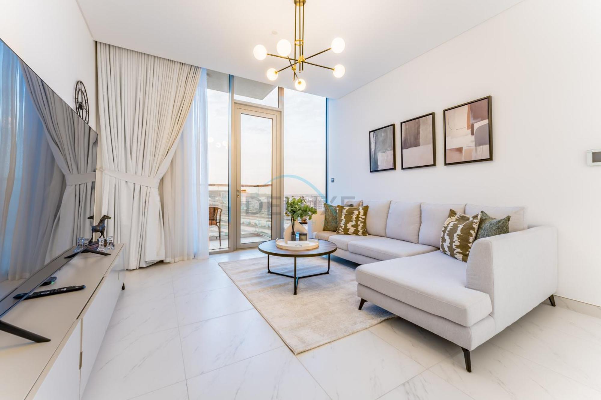 Apartment Glimpse Of Burj Khalifa And Short Drive To Recreational Hubs 1br, District One Phase Iii Residences 12, Mohammed Bin Rashid Al Maktoum By Deluxe Homes