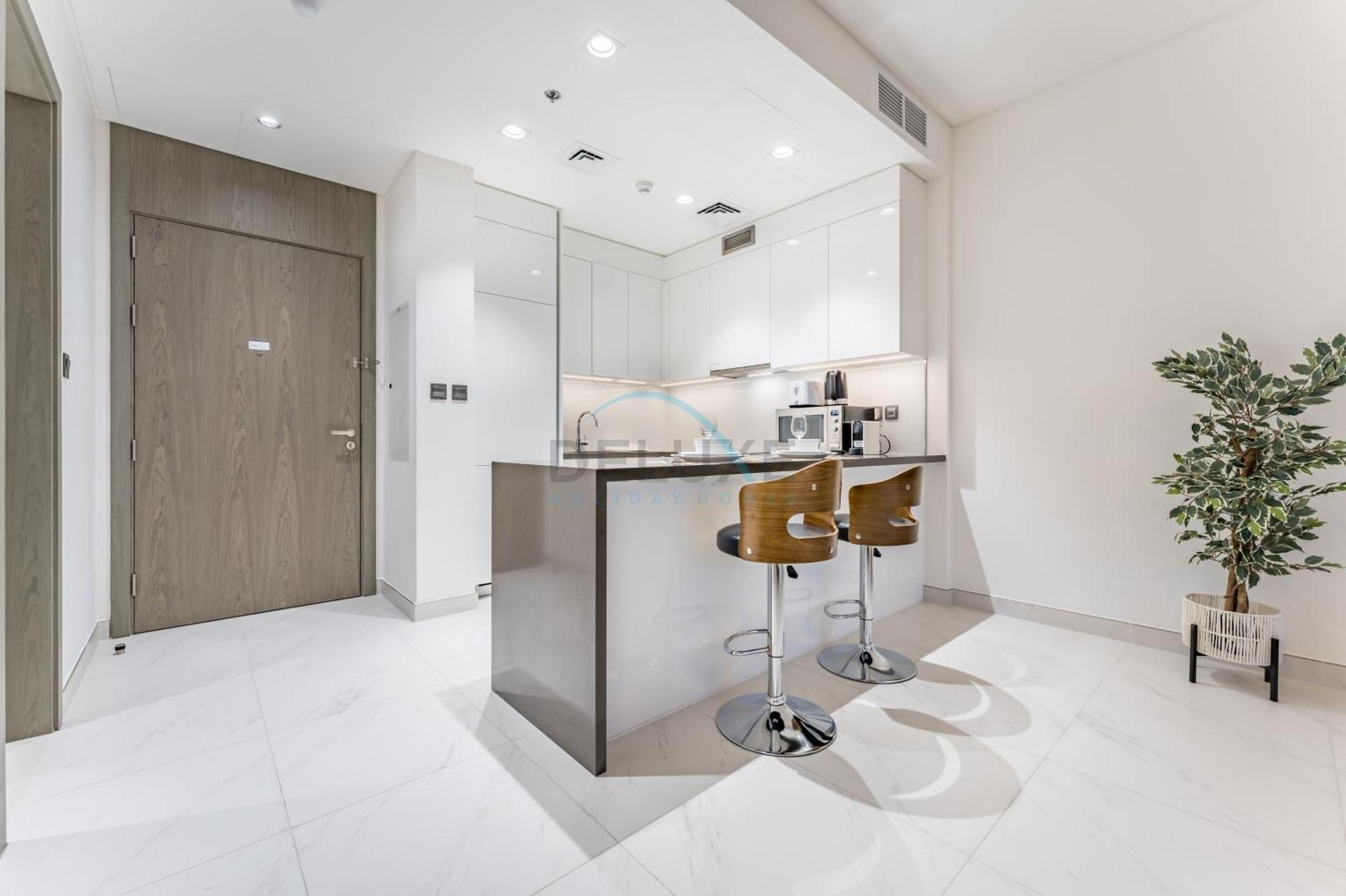 Apartment Glimpse Of Burj Khalifa And Short Drive To Recreational Hubs 1br, District One Phase Iii Residences 12, Mohammed Bin Rashid Al Maktoum By Deluxe Homes Dubai