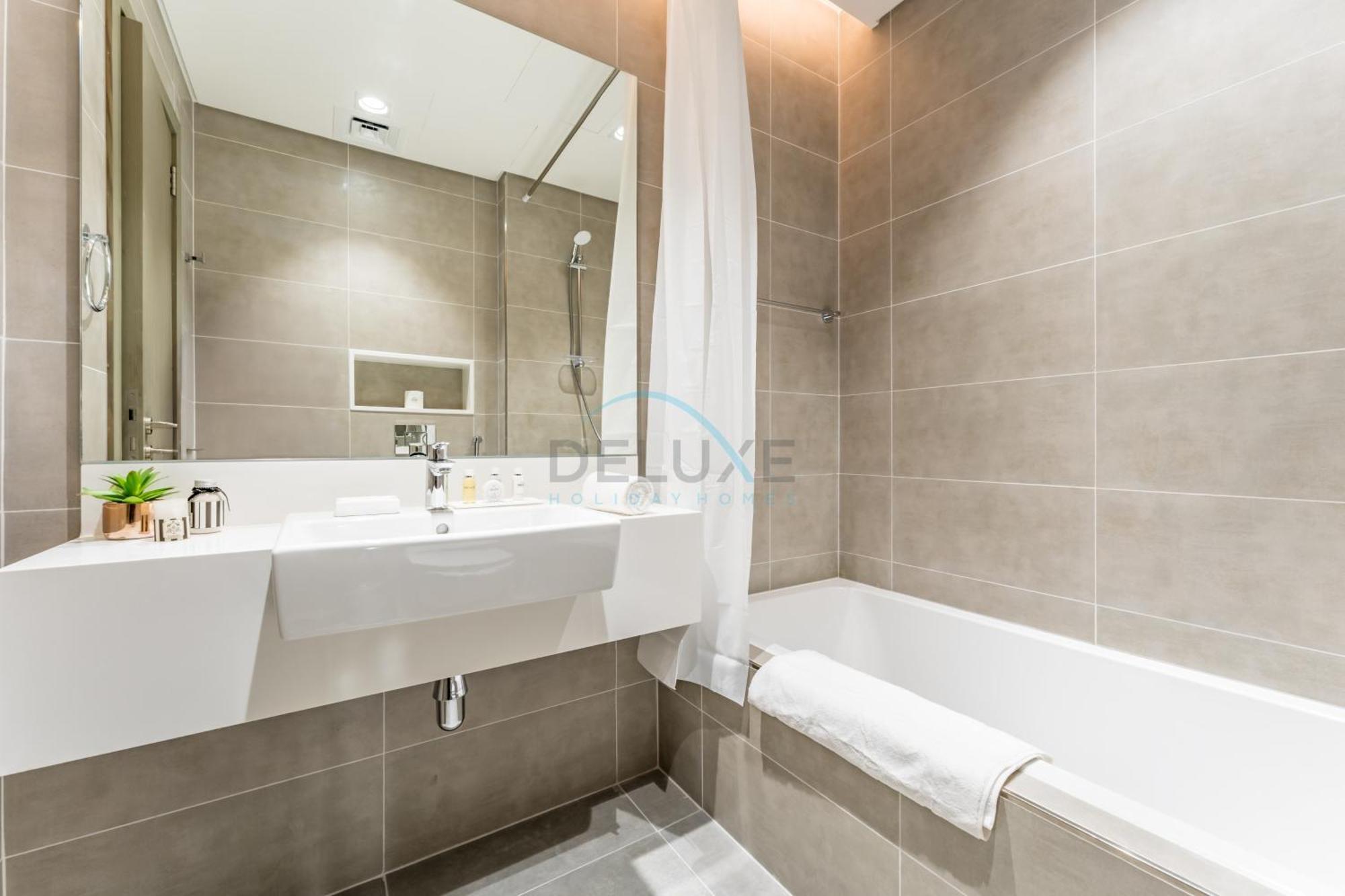 Glimpse Of Burj Khalifa And Short Drive To Recreational Hubs 1br, District One Phase Iii Residences 12, Mohammed Bin Rashid Al Maktoum By Deluxe Homes * Dubai