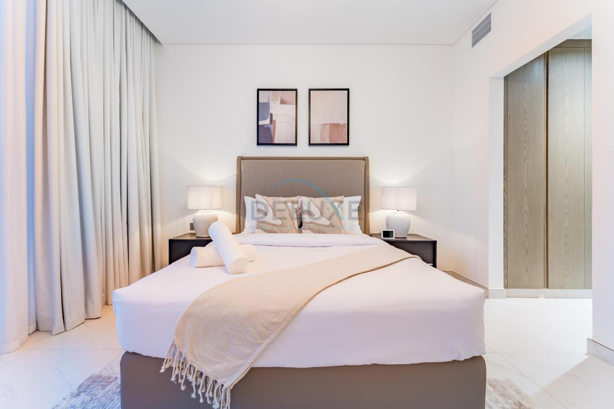 Glimpse Of Burj Khalifa And Short Drive To Recreational Hubs 1br, District One Phase Iii Residences 12, Mohammed Bin Rashid Al Maktoum By Deluxe Homes Apartment Dubai