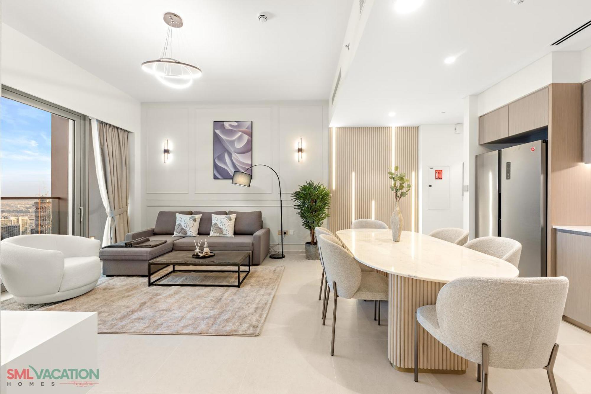 Sml - Sky High With Burj Khalifa And Fountain Views At Grande Signature, Downtown Daire *