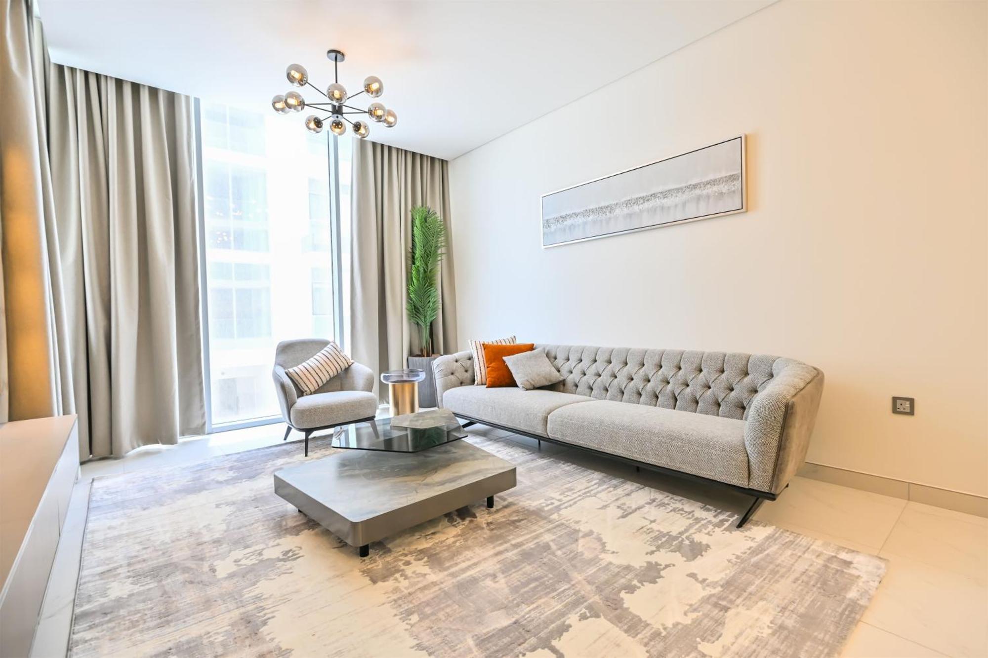 Stunning 1br Retreat With Crystal Lagoon Views! Apartment Dubai