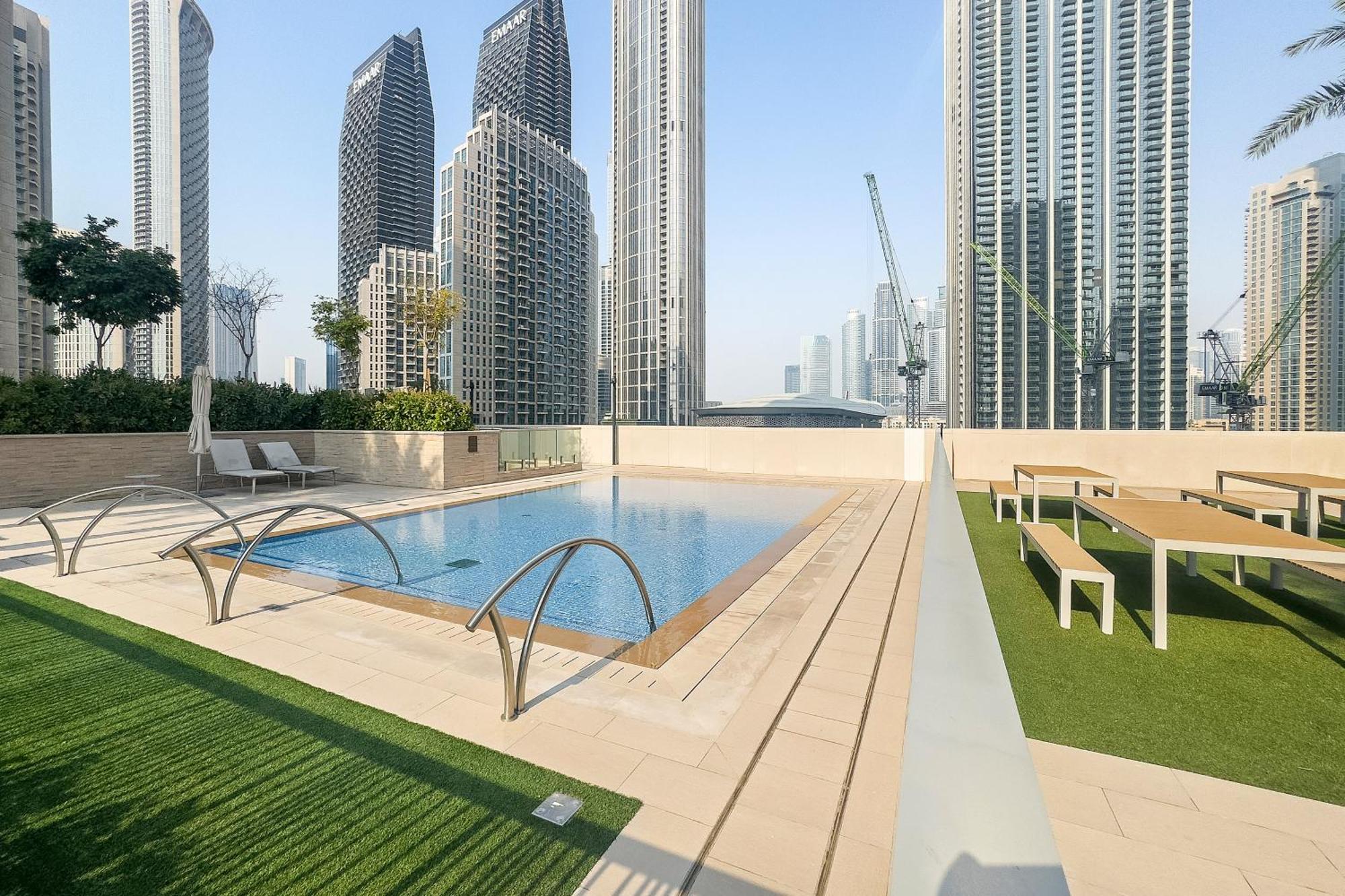 3br T1, Burj Khalifa View