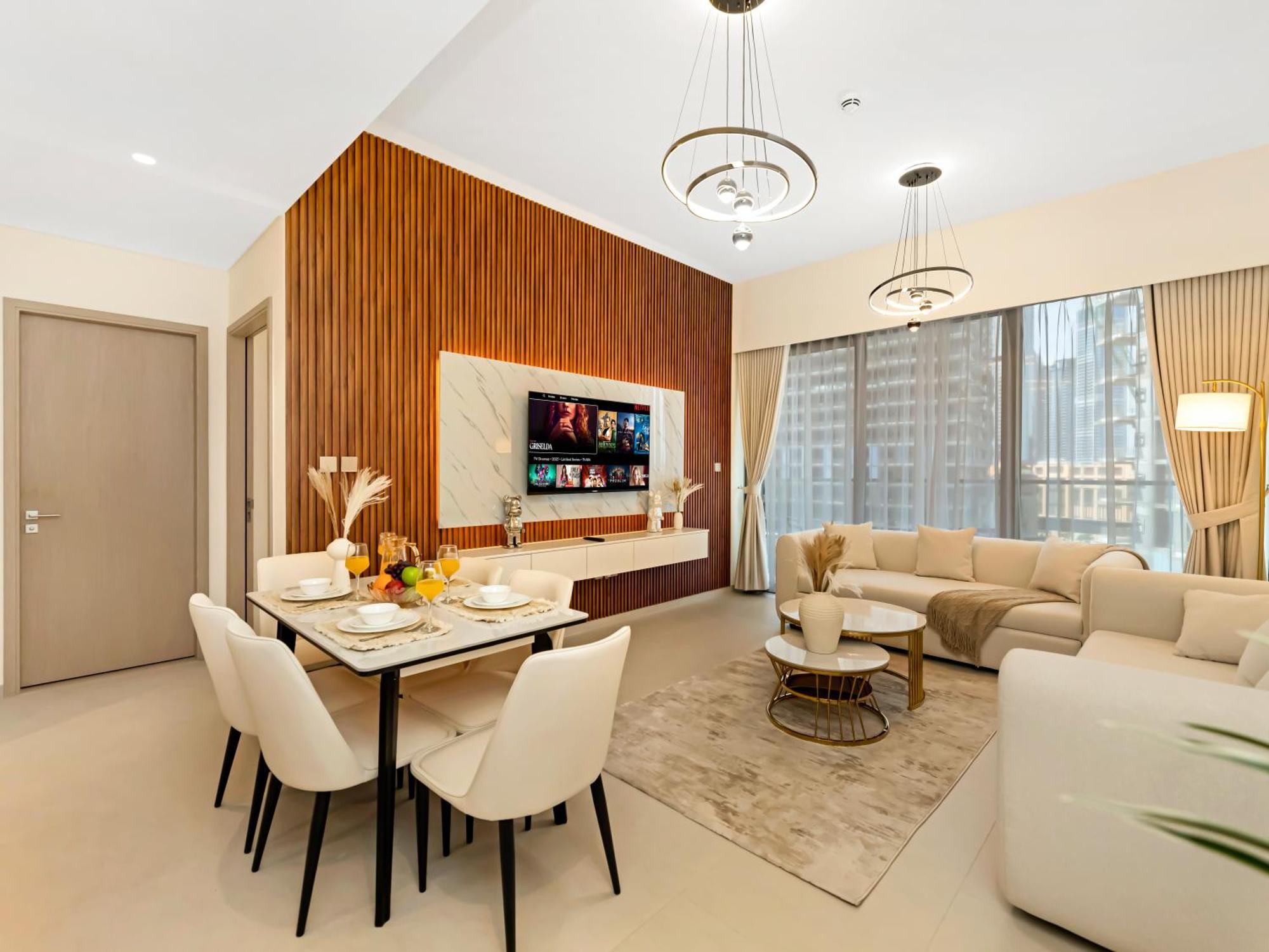 1br Downtown I Steps To Fountain & Mall Dubai