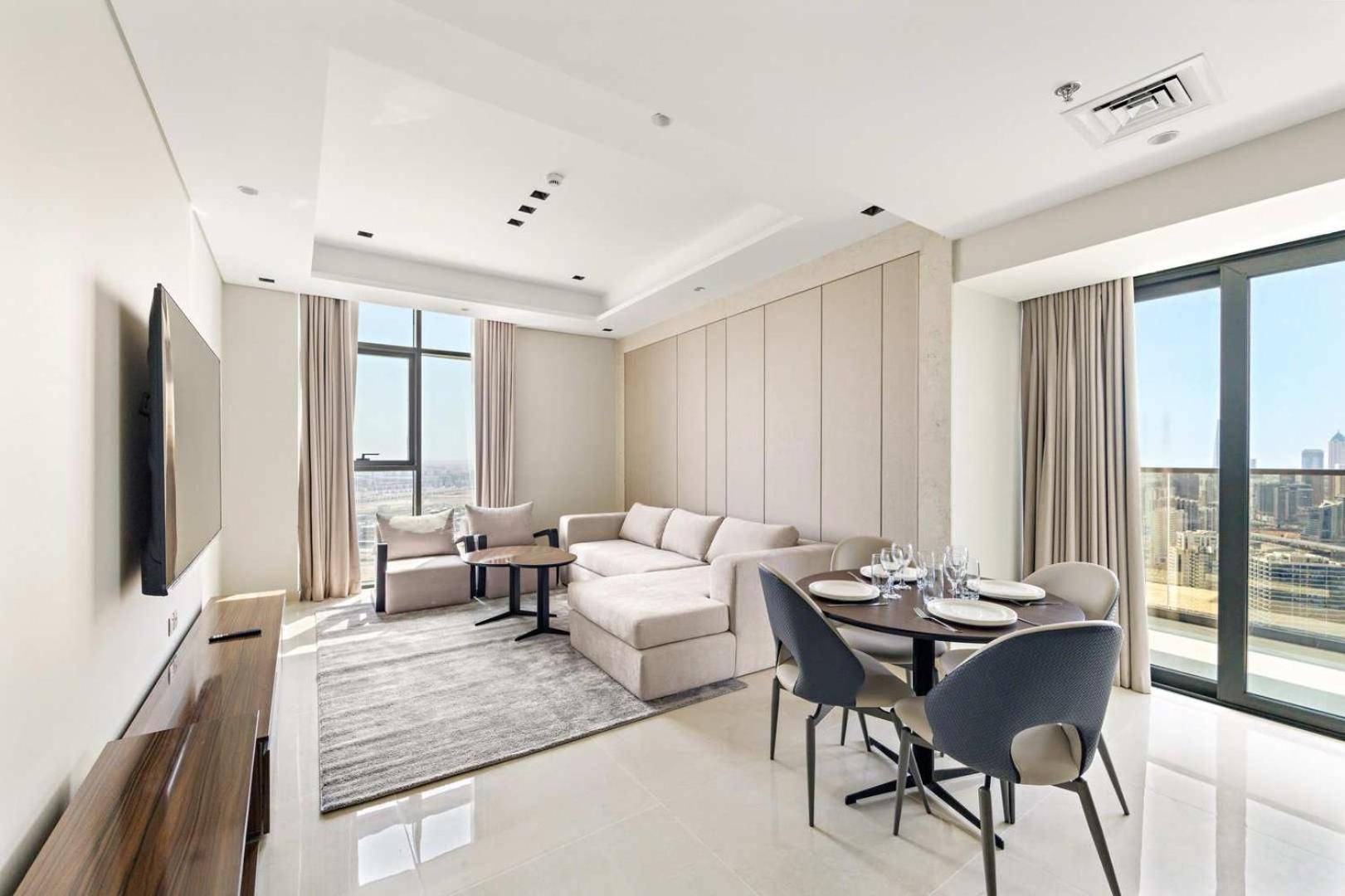 Amazing 2br In Business Bay With Full Burj View Apartment