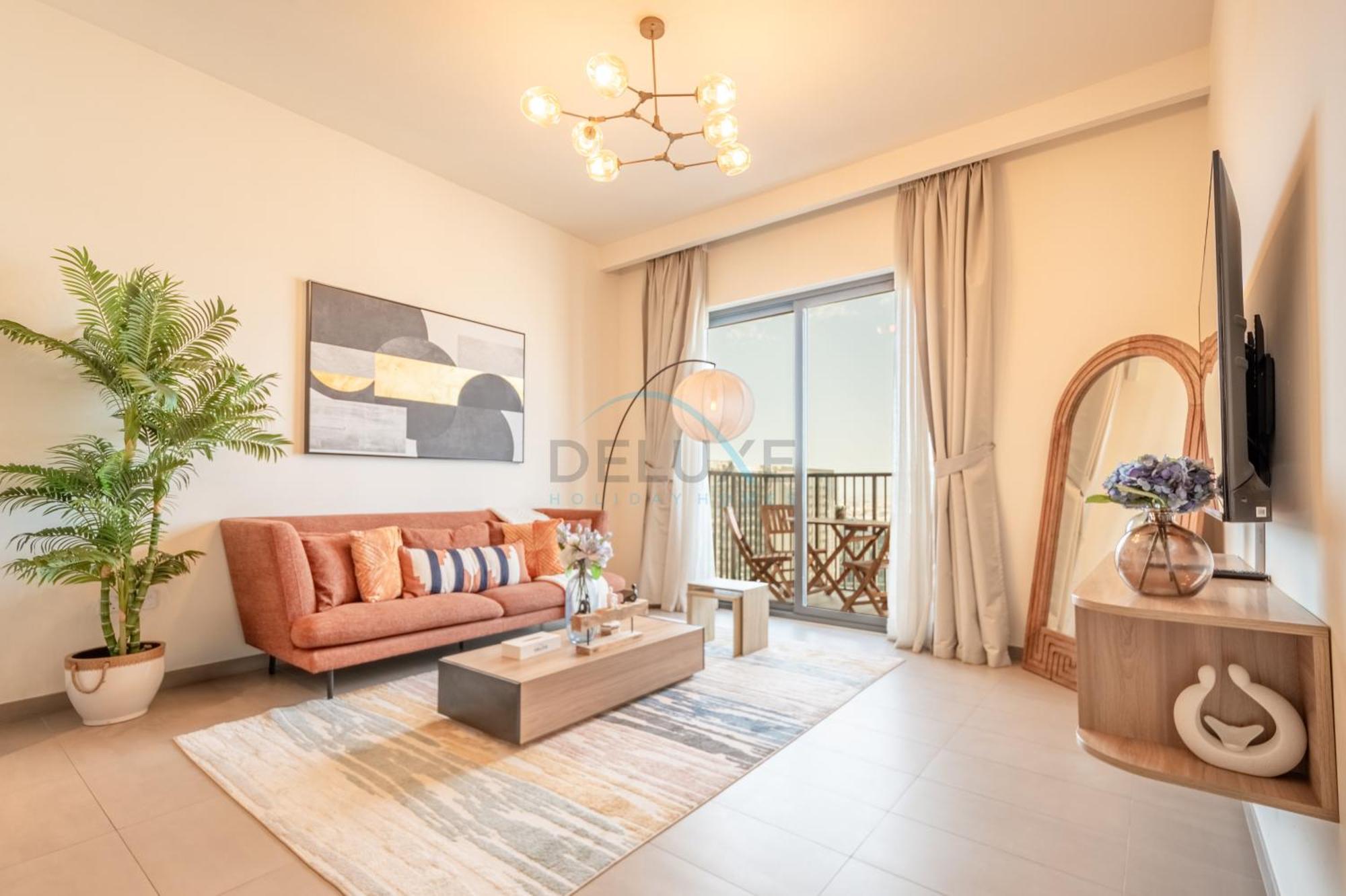 Apartment Skyline And Views 1br, Park Ridge Tower C, Hills Estate By Deluxe Homes Dubai