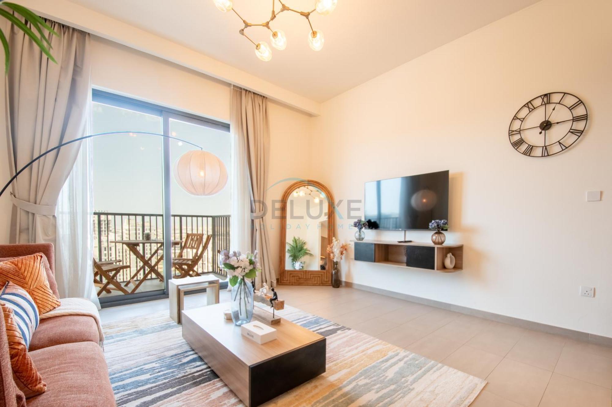 Skyline And Views 1br, Park Ridge Tower C, Hills Estate By Deluxe Homes * Dubai