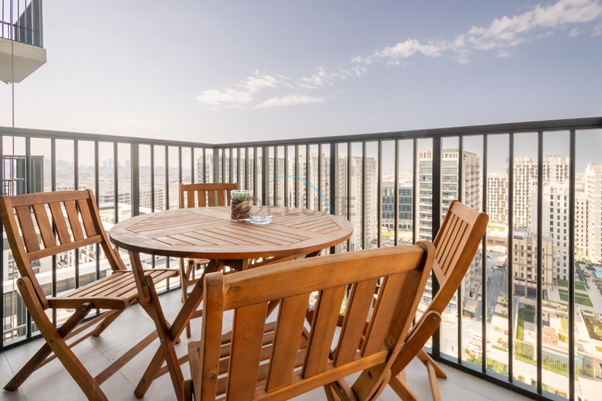 Skyline And Views 1br, Park Ridge Tower C, Hills Estate By Deluxe Homes Apartment Dubai