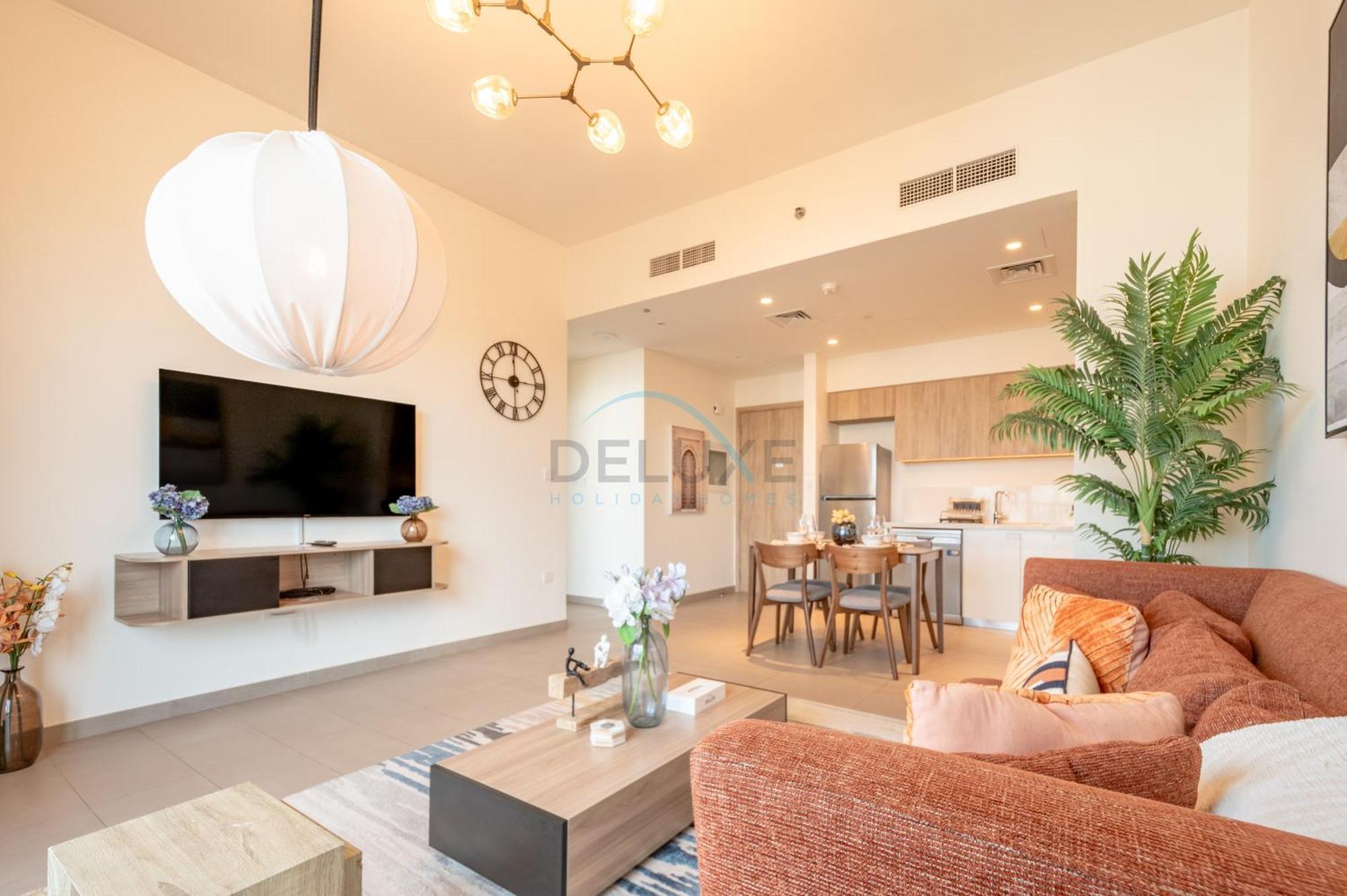 Apartment Skyline And Views 1br, Park Ridge Tower C, Hills Estate By Deluxe Homes Dubai