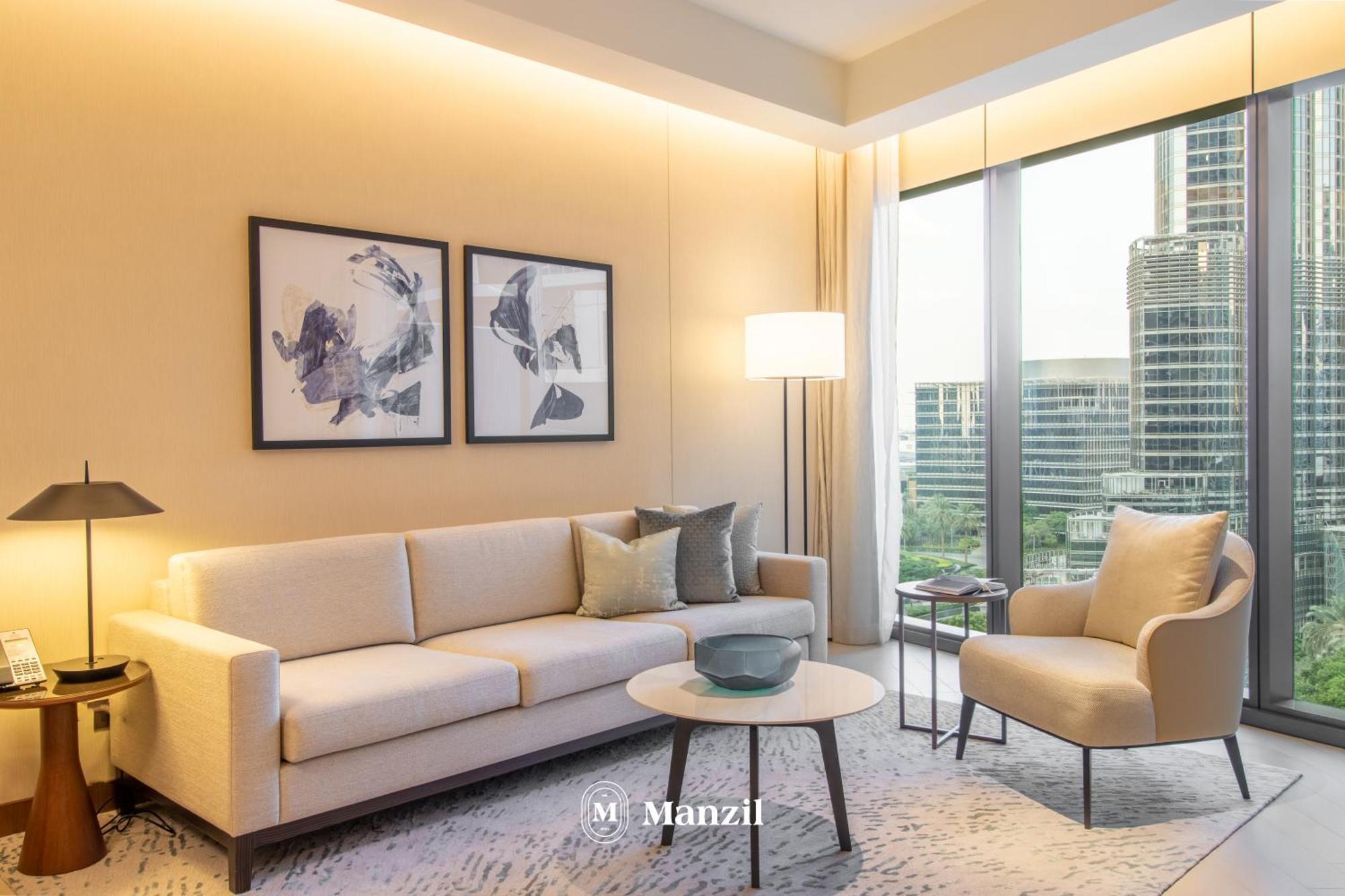 Address Opera - Lux 3 Bedroom With Full Burj Khalifa View Near Mall Dubai
