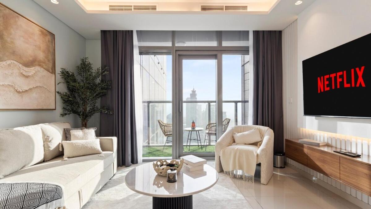Apartment 1br High Floor With Rooftop Infinity Pool Dubai