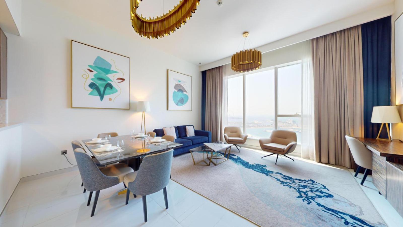 Avani Palm View - Bright Two Bedroom With Sea View Apartment