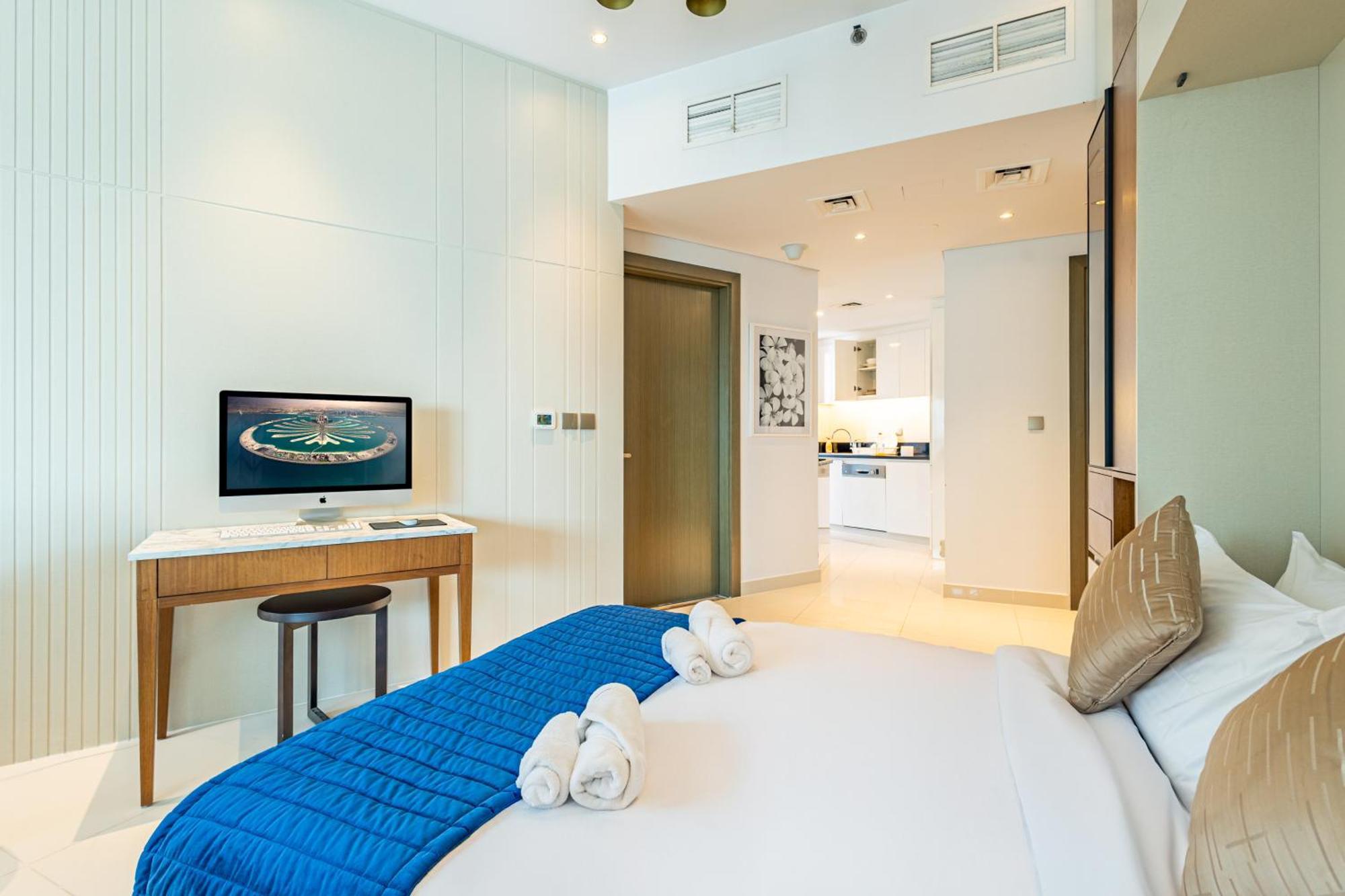 Apartment Deluxe One-bedroom In Business Bay With Burj Khalifa And Canal View *