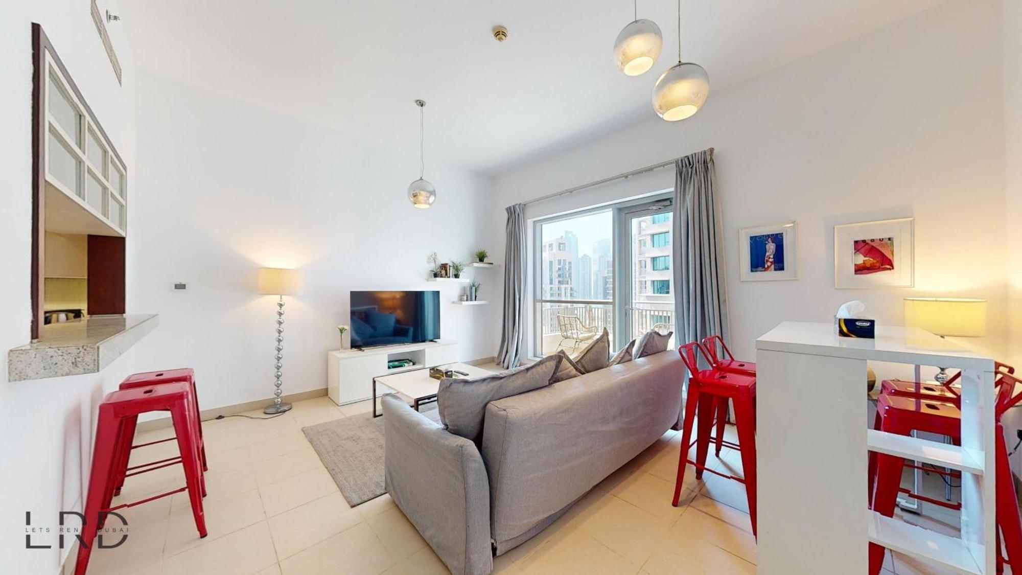 Apartment Sophisticated 1br With Burj Khalifa Views Dubai