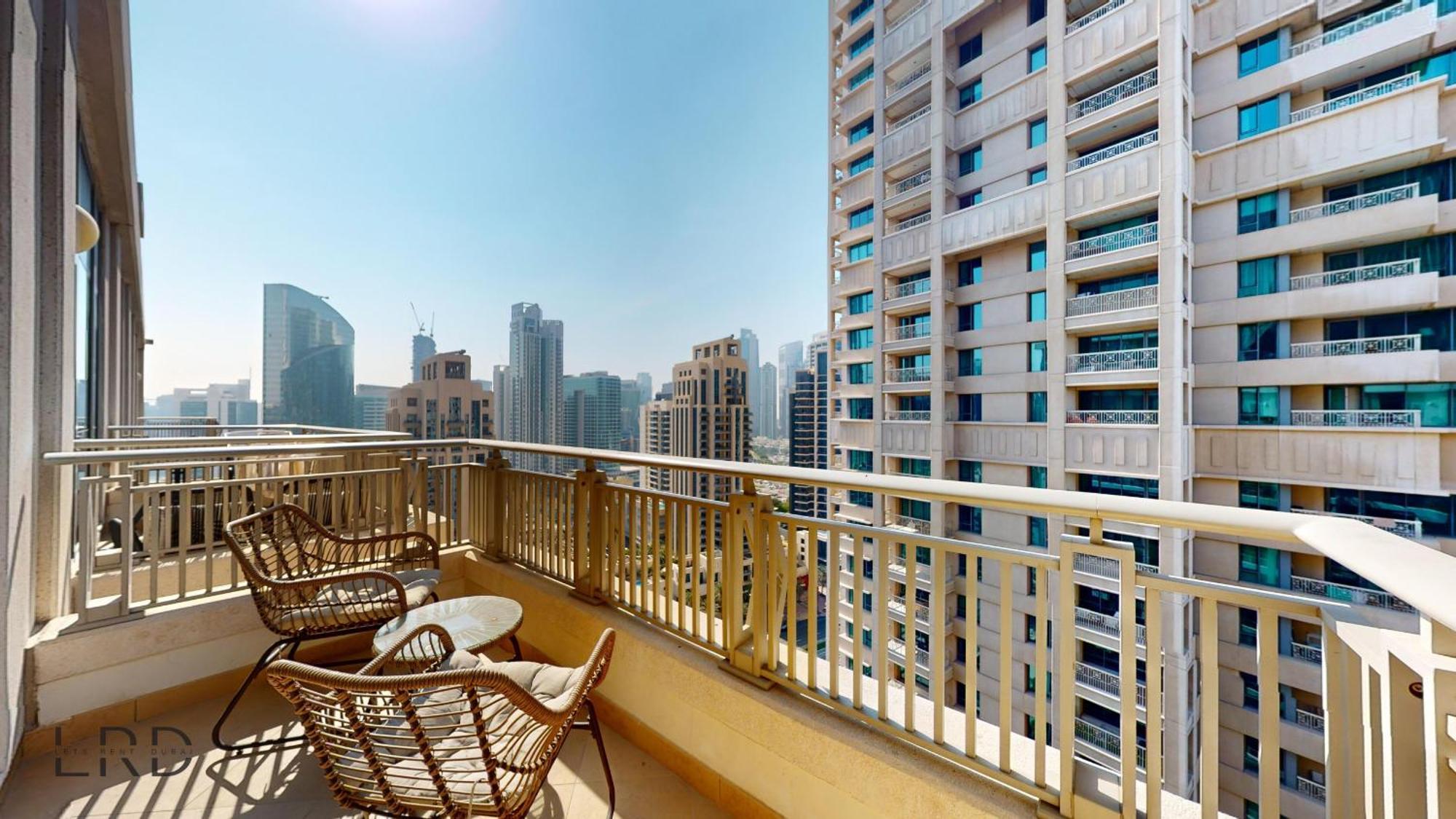 Sophisticated 1br With Burj Khalifa Views Apartment *