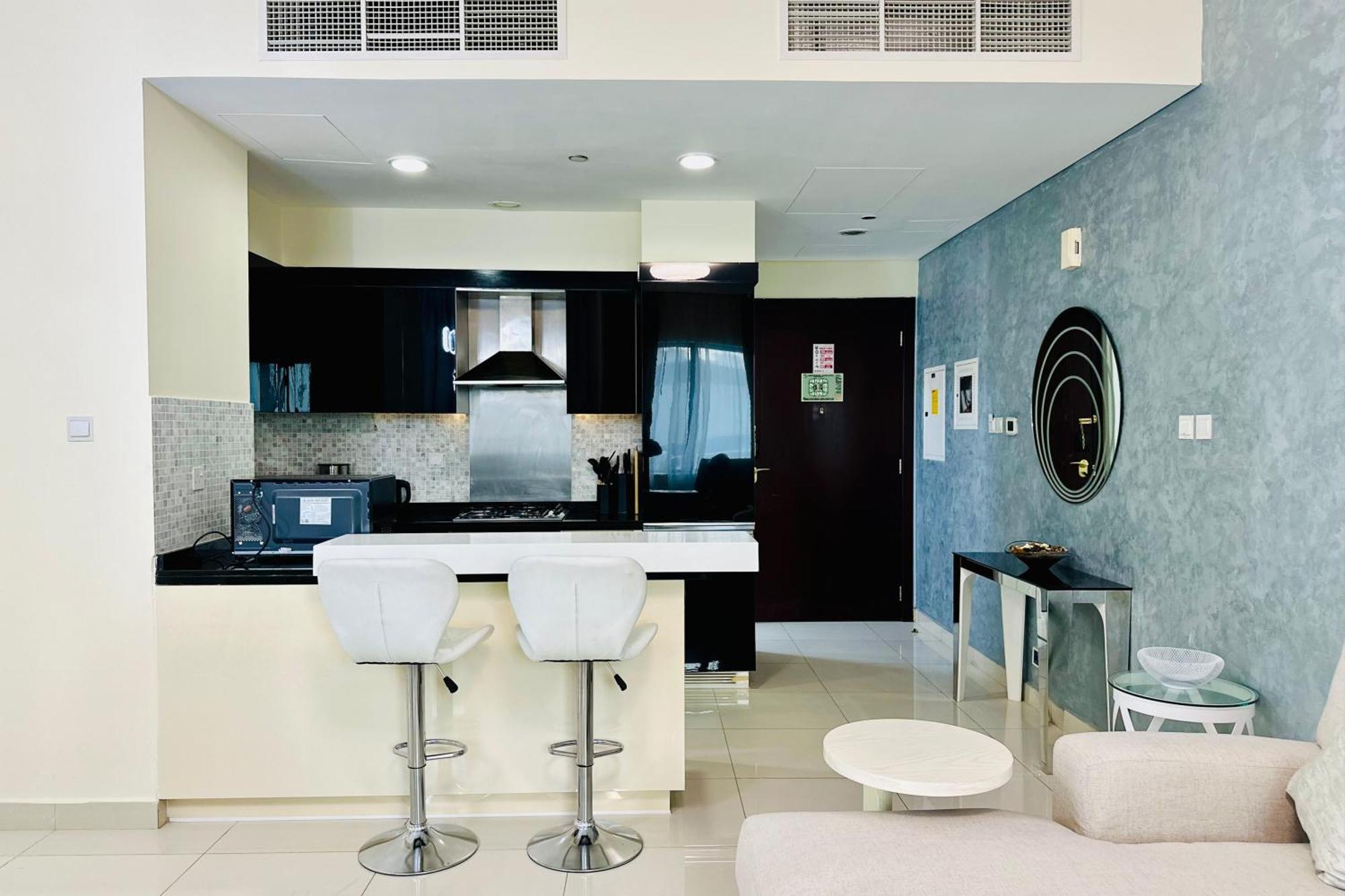 Apartment Vserve - 1 Bedroom Iconic Burj Khalifa Full View Dubai