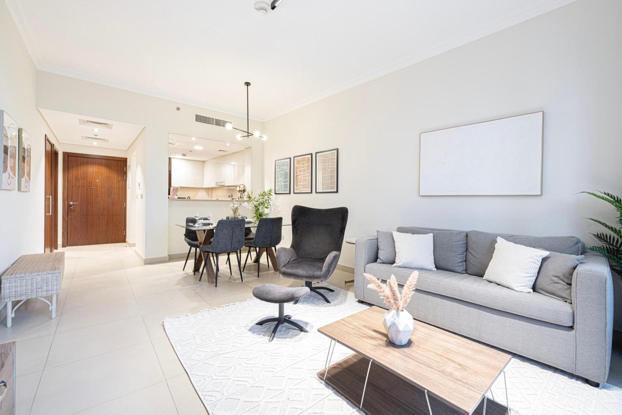 Apartment Stylish 1br Burj Khalifa View *