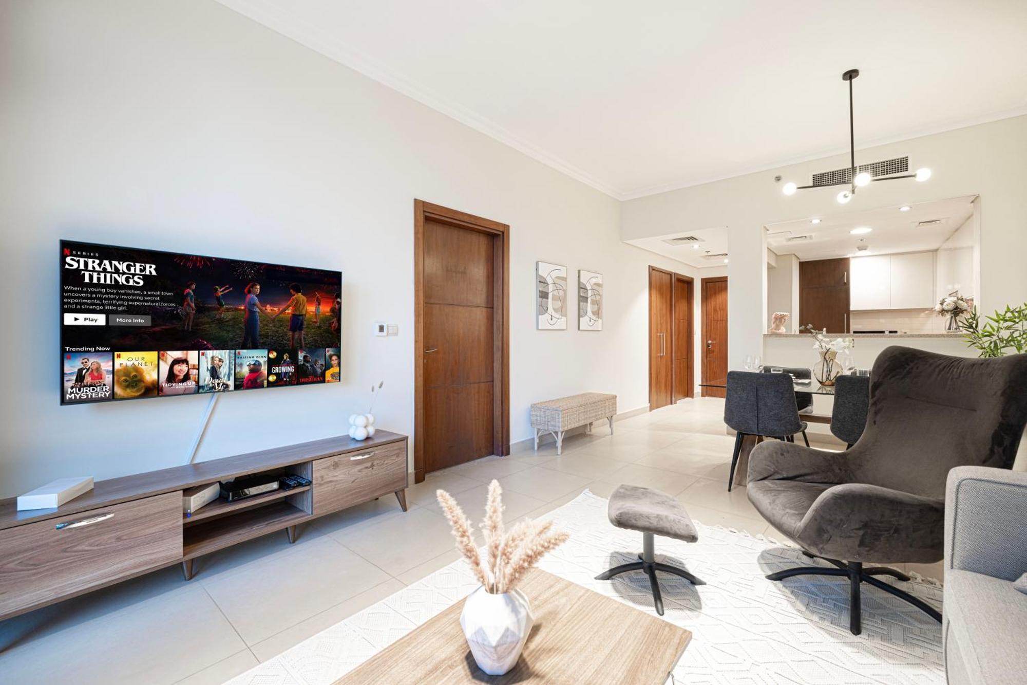 Apartment Stylish 1br Burj Khalifa View Dubai