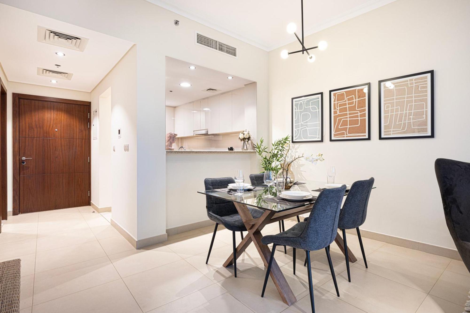 Apartment Stylish 1br Burj Khalifa View *