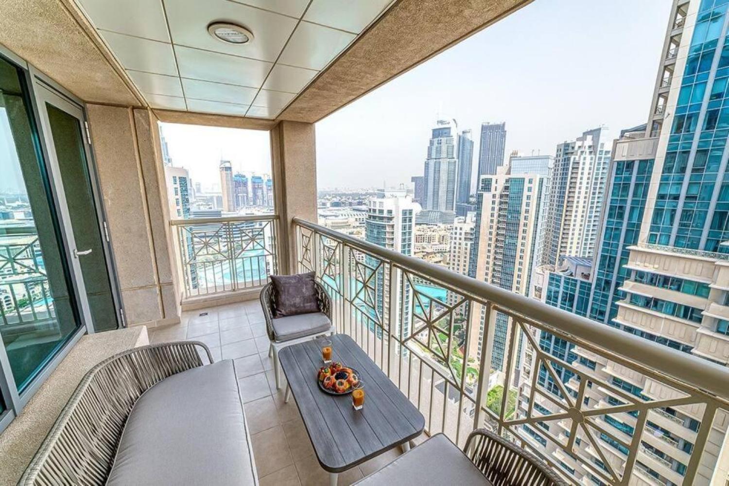 Daire Bellavista - Splendid - 2br Maid - 29 Boulevard - Burj Khalifa & Fountain
