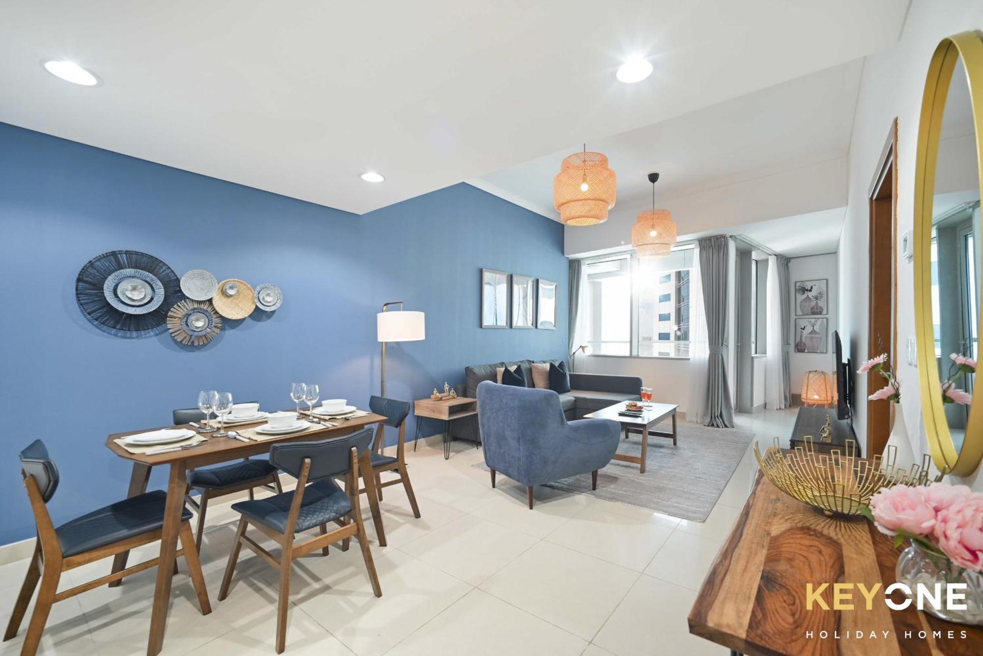 Apartment Fascinating Ocean Views In A One Bedroom Dubai