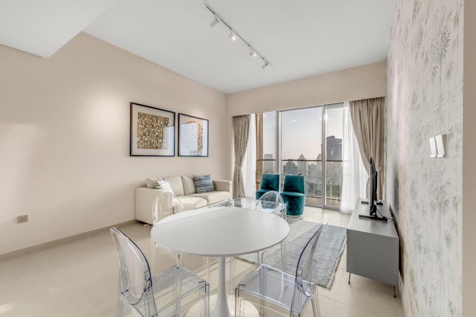Daire Skyline View, High Rise Luxury Next To Burj *