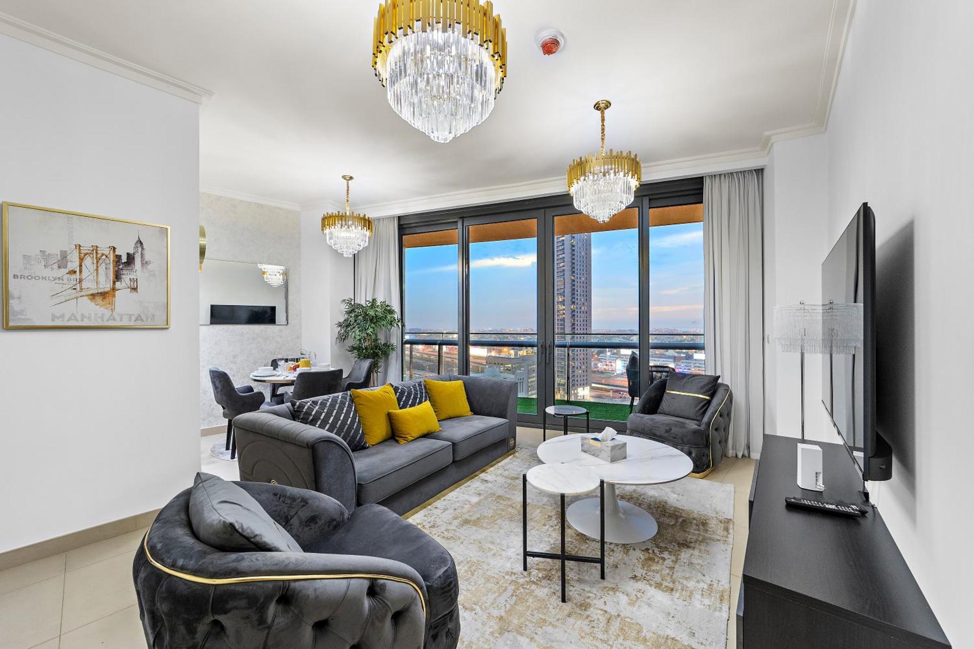 First Class 1b Stylish Downtown Retreat Dubai