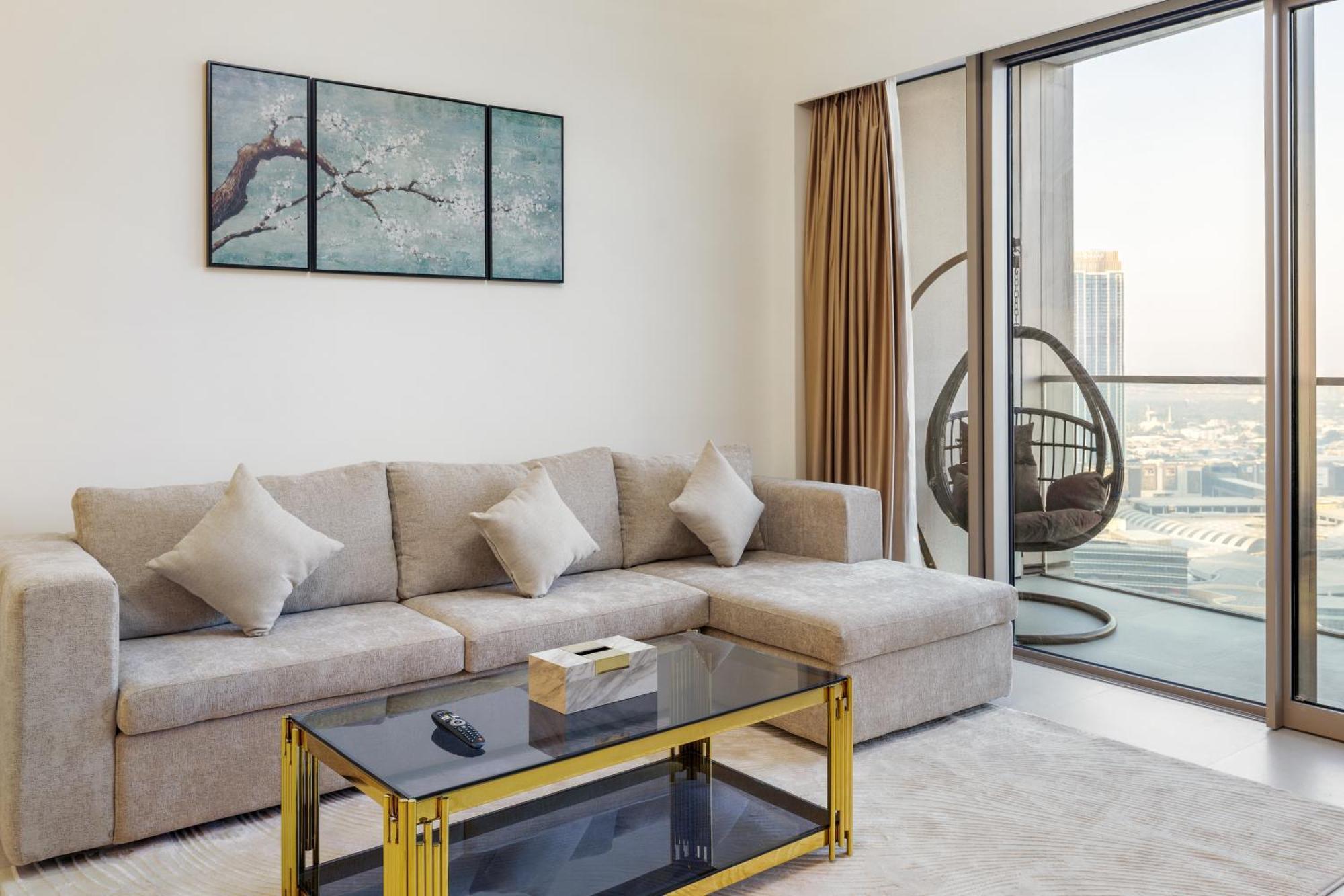 Grande 2 Bedroom Views Of Burj Khalifa And Fountain Apartment Dubai