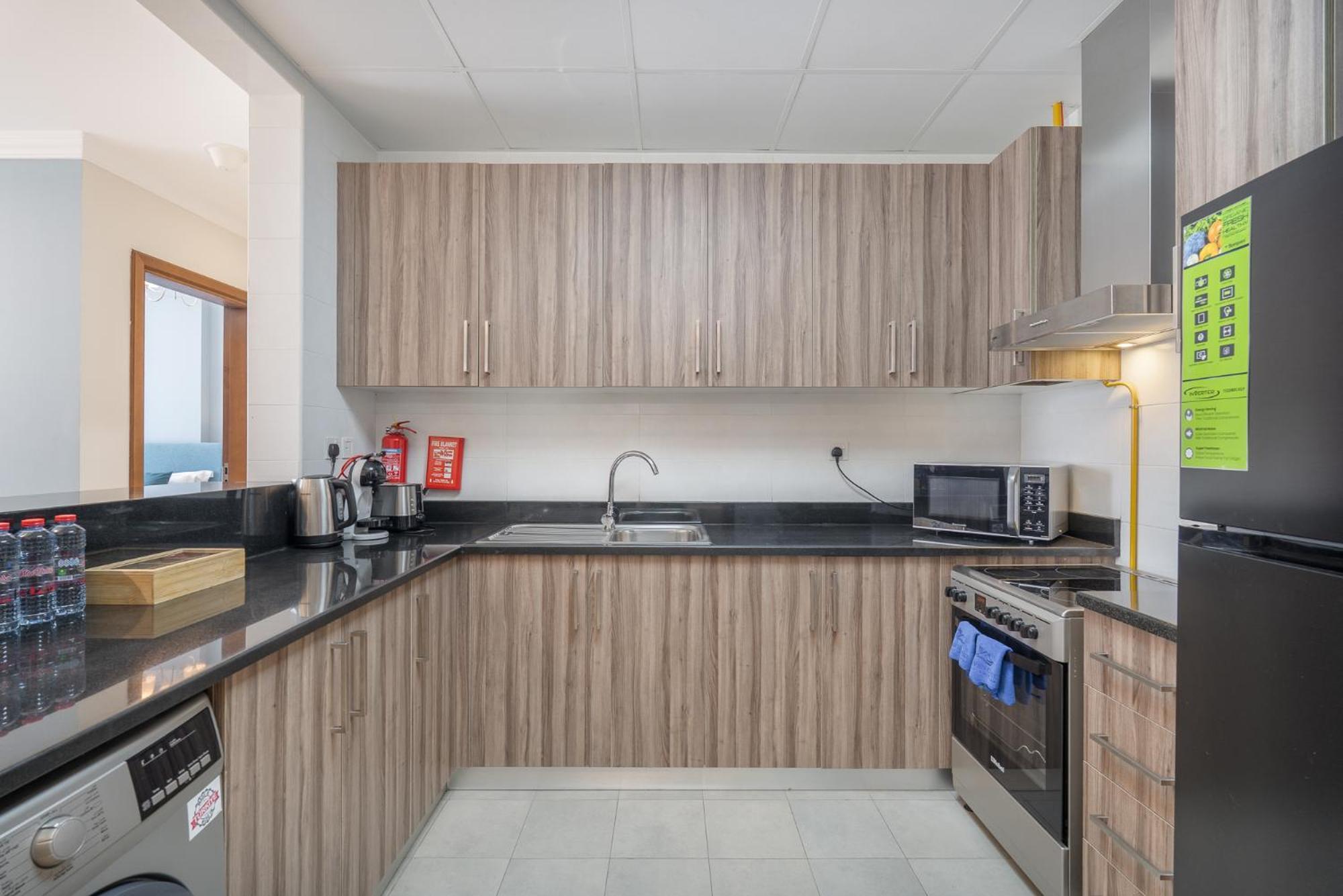 Daire Heaven Crest Downtown - And 1 Bedroom 2 Minute Walk To Mall And Burj Khalifa Dubai
