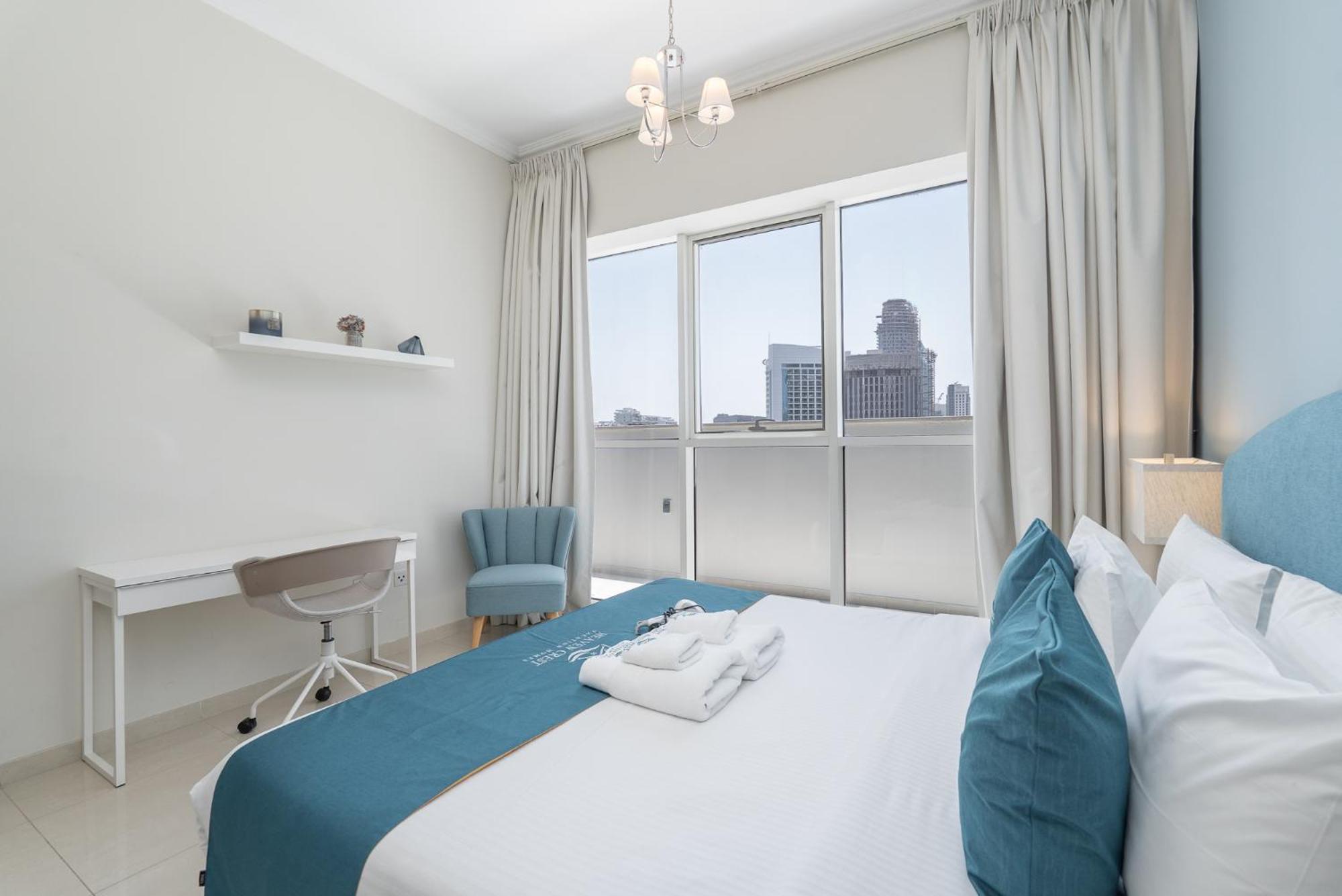 Daire Heaven Crest Downtown - And 1 Bedroom 2 Minute Walk To Mall And Burj Khalifa