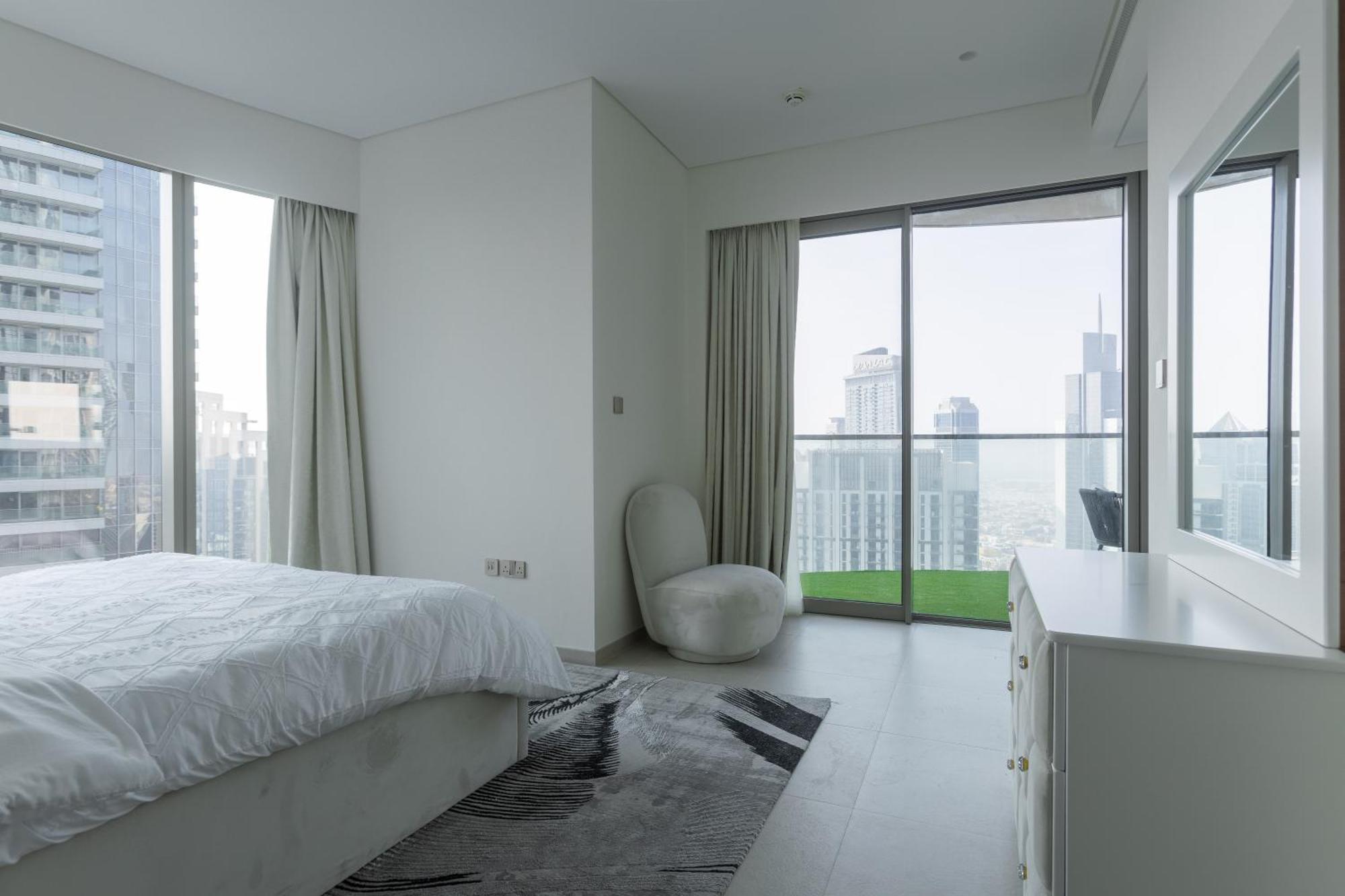 Apartment Luxury 2br With Burj Khalifa Views & Fountain Views Dubai