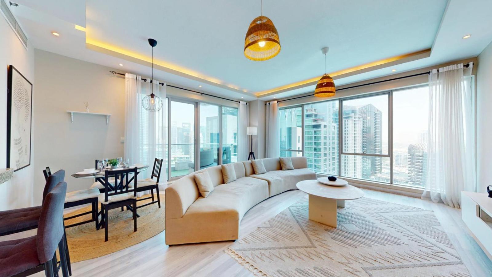 Shemara Tower - Elegant Two Bed With Marina View Dubai